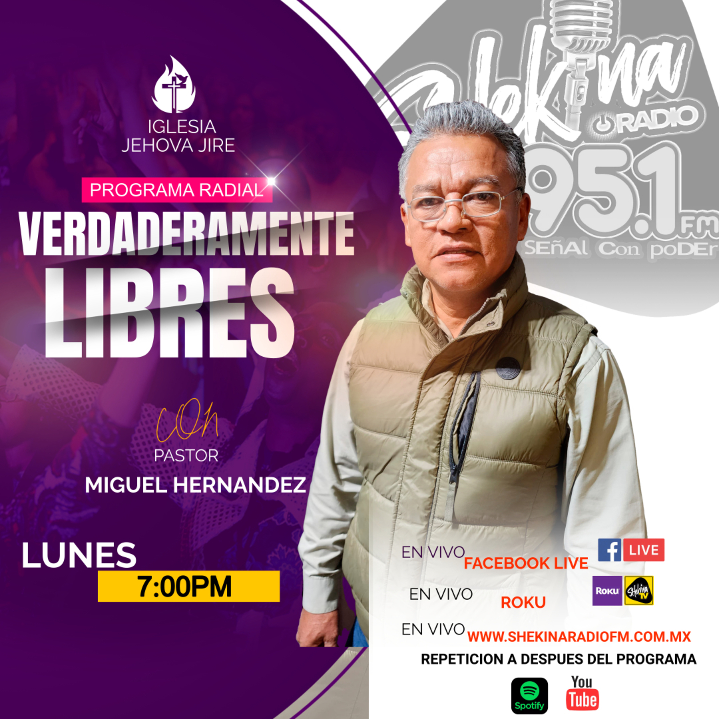 Portada de SHEKINA PODCAST 95.1FM