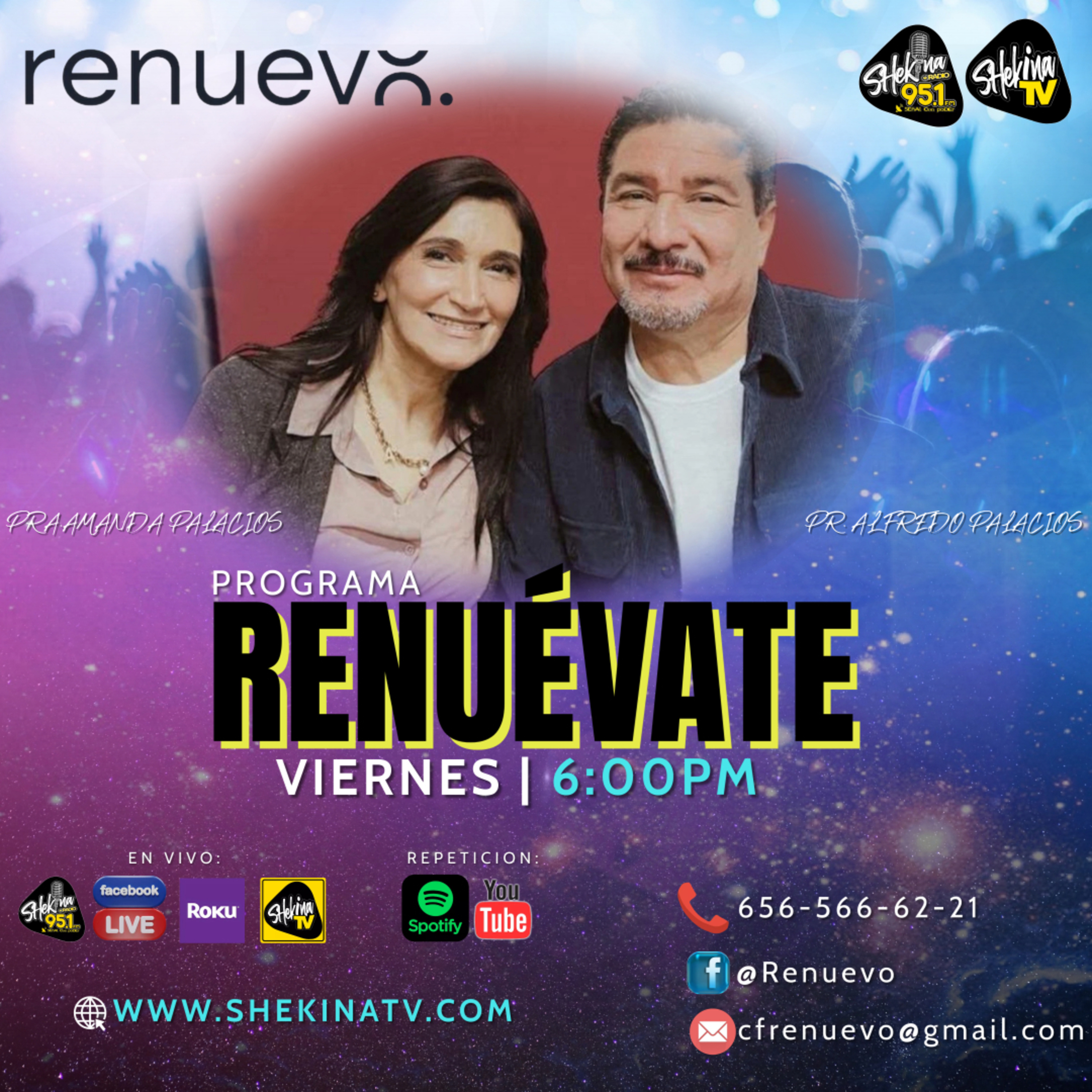 Portada de SHEKINA PODCAST 95.1FM
