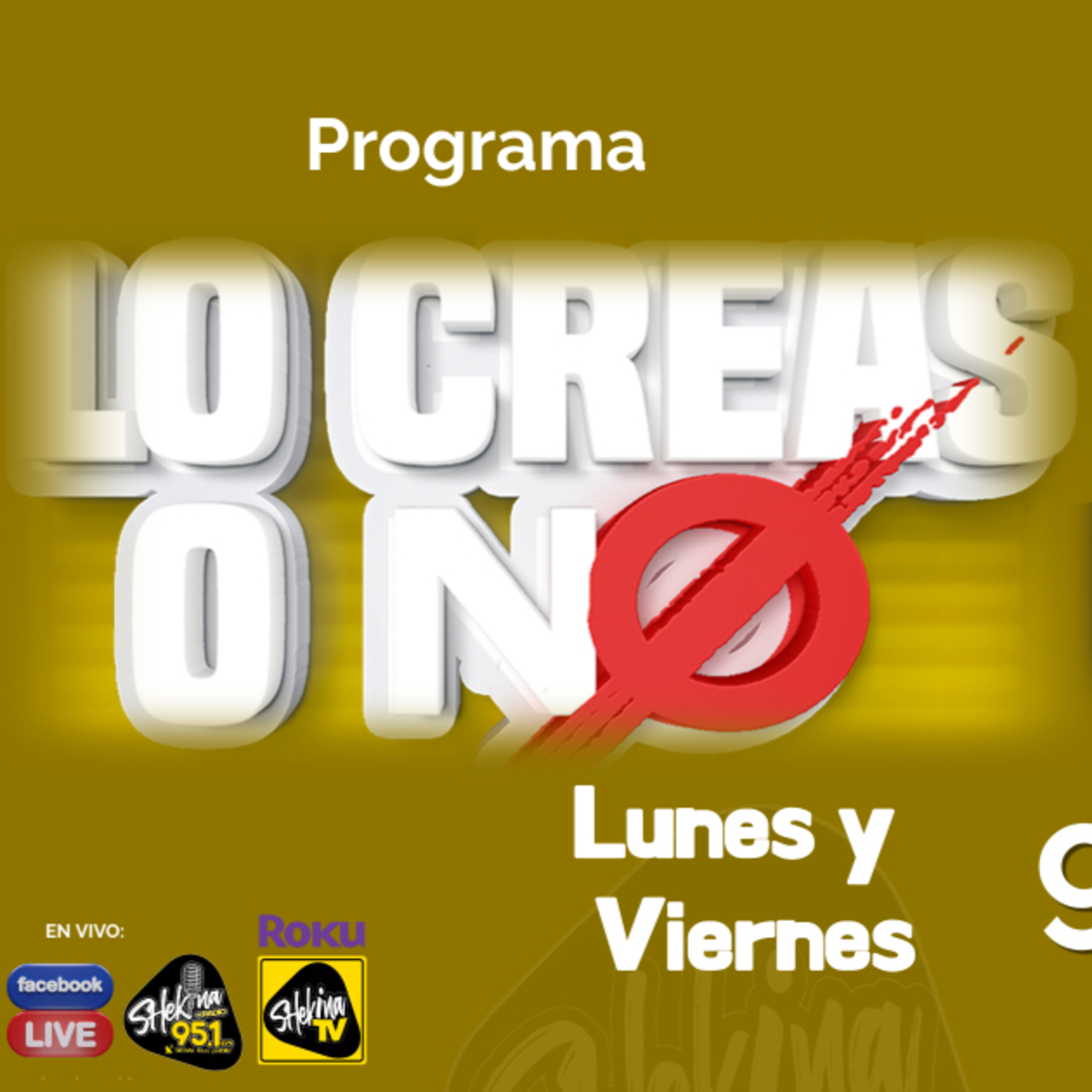 Abrázame Jesús-Lo Creas O No episode artwork