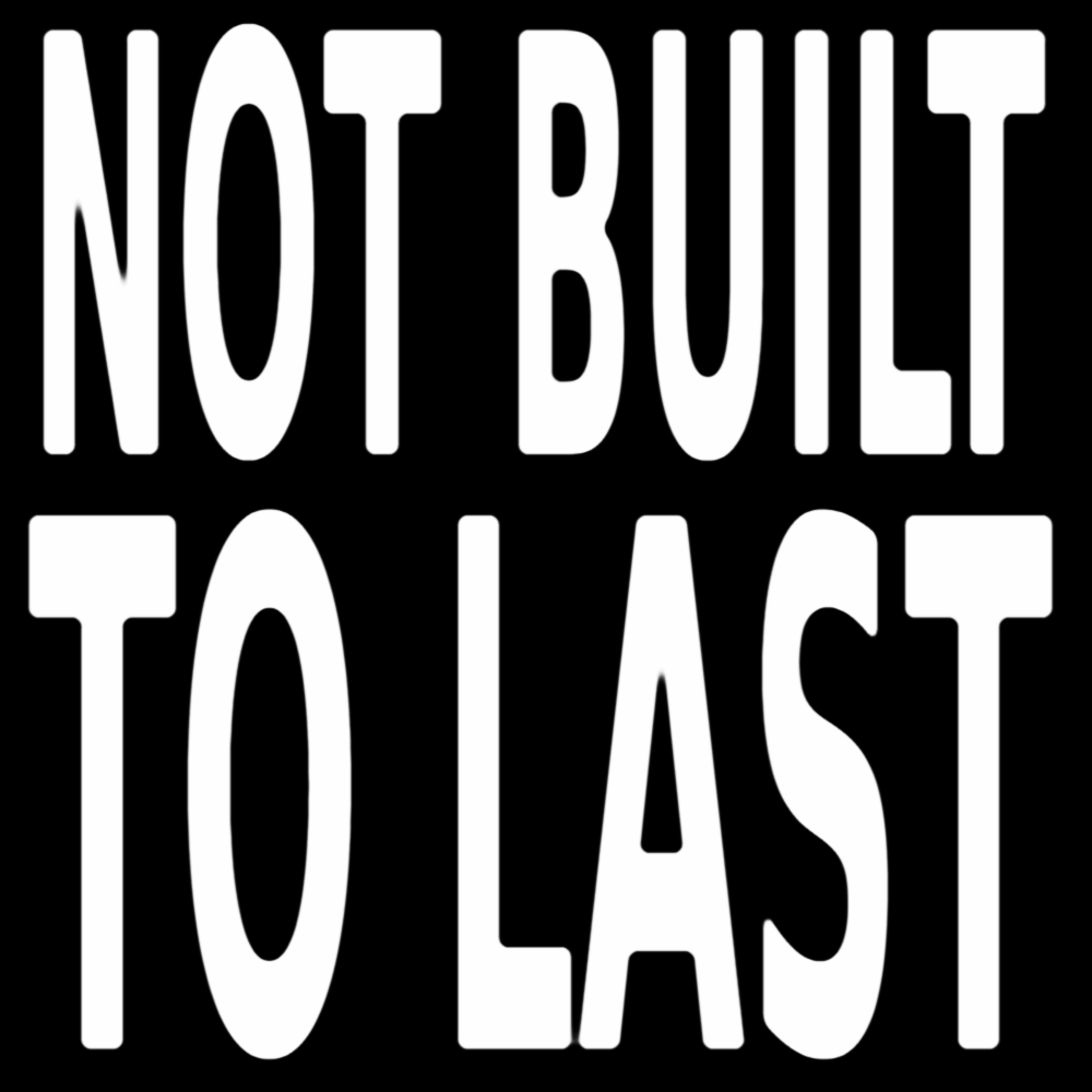 NOT BUILT TO LAST episode artwork