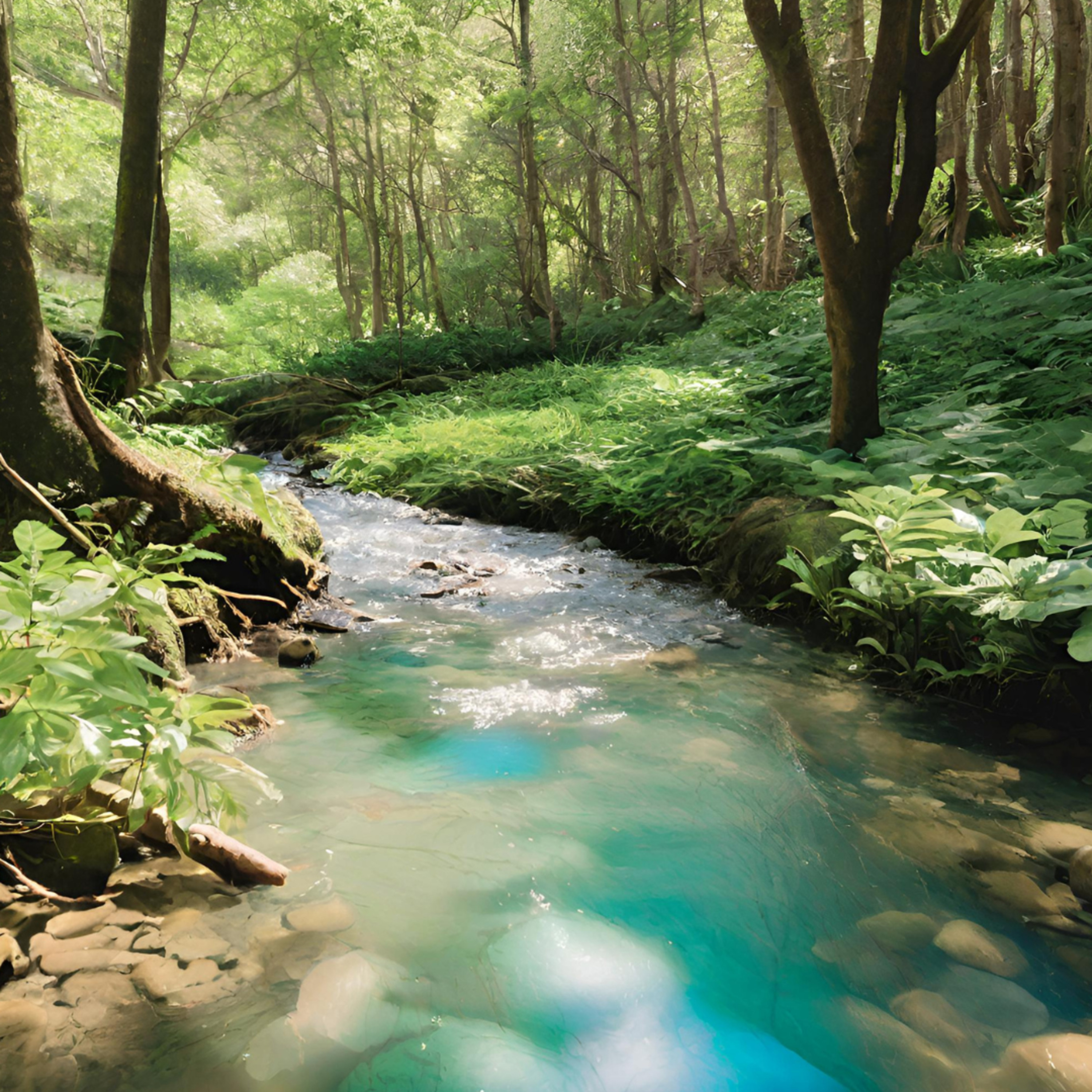 Flowing Stream Sounds (8 Hours) | Relaxing Forest Sounds for a Focus and Concentration episode artwork
