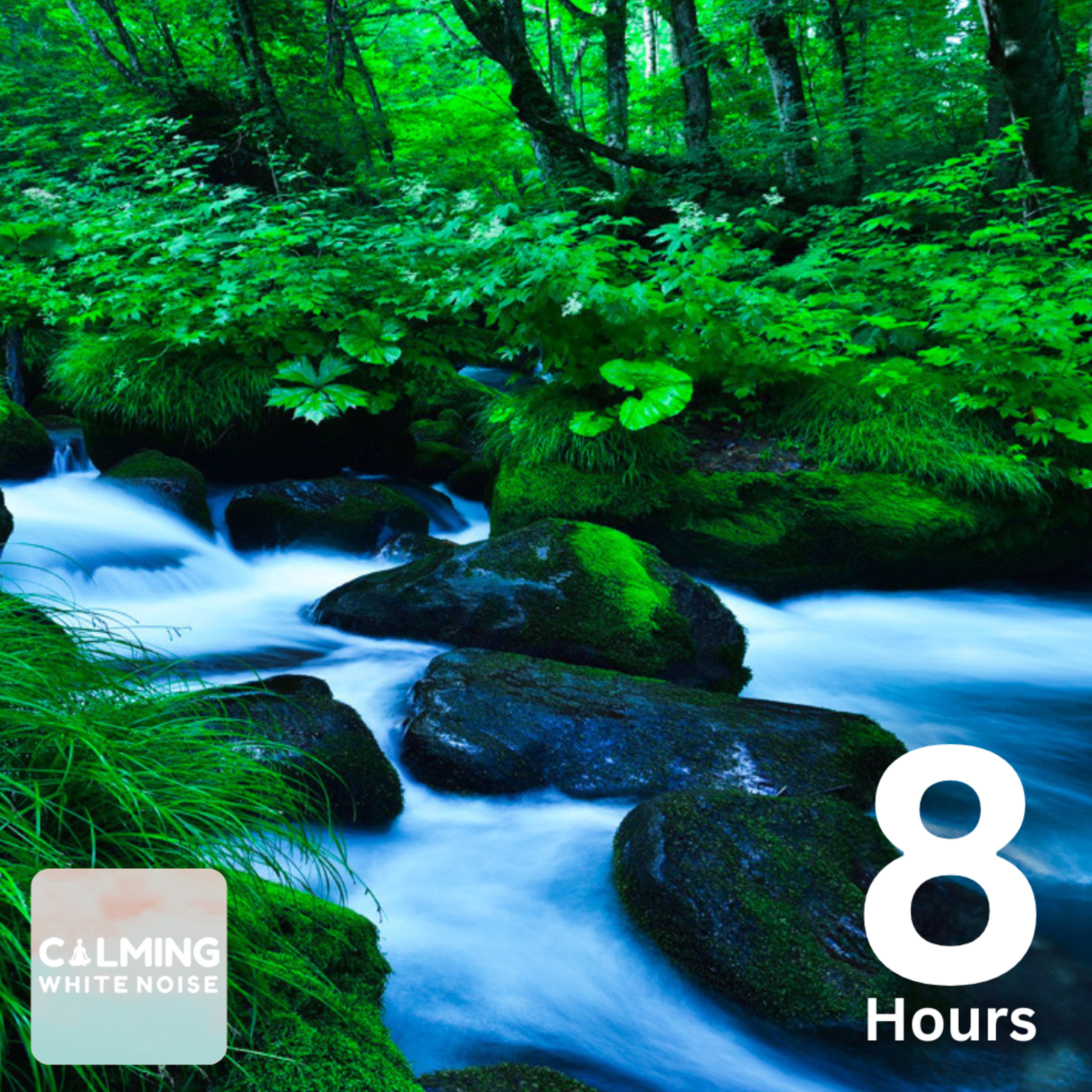 Soothing Creek Flowing Sound for Relaxation | Relaxing Nature Sounds - White Noise for Sleeping