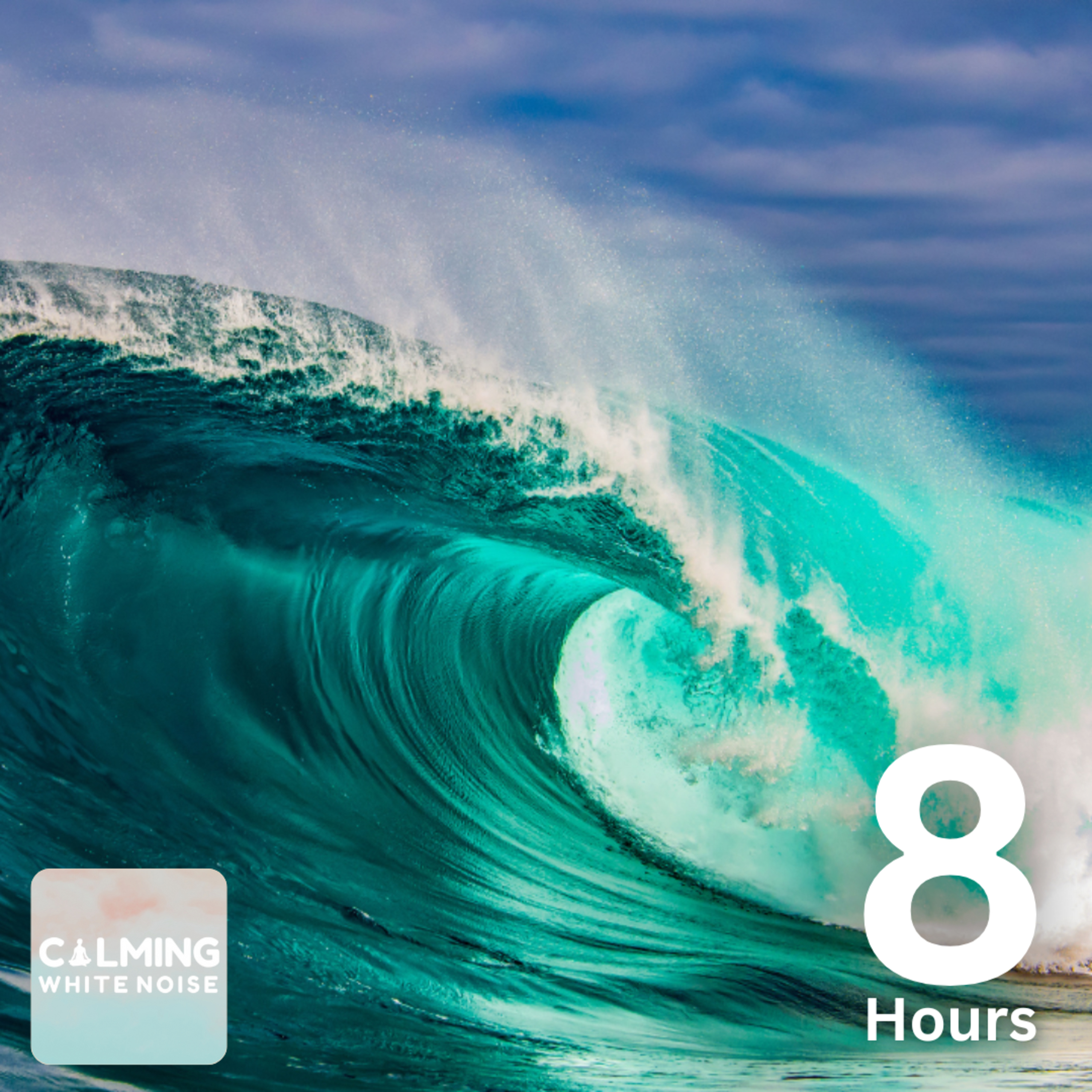 Powerful Waves Crashing (8 Hours) | Calming White Noise for Sleep, Relax, and Study episode artwork