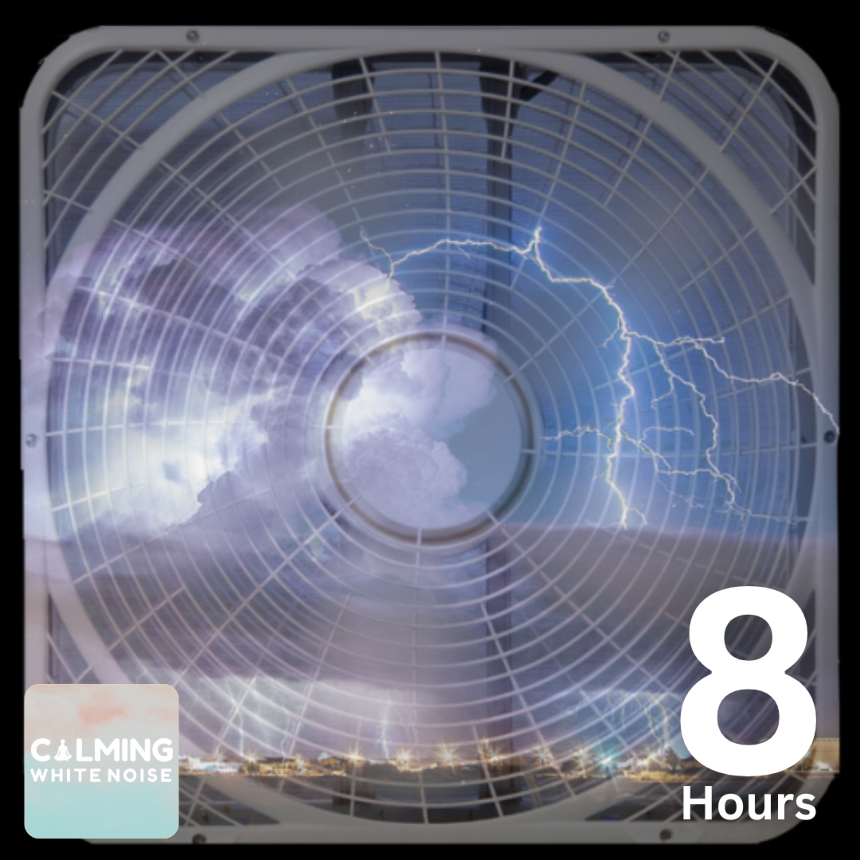 Fan Noise + Thunder and Rain Sounds for Sleeping (8 Hours) | White Noise for Insomnia episode artwork