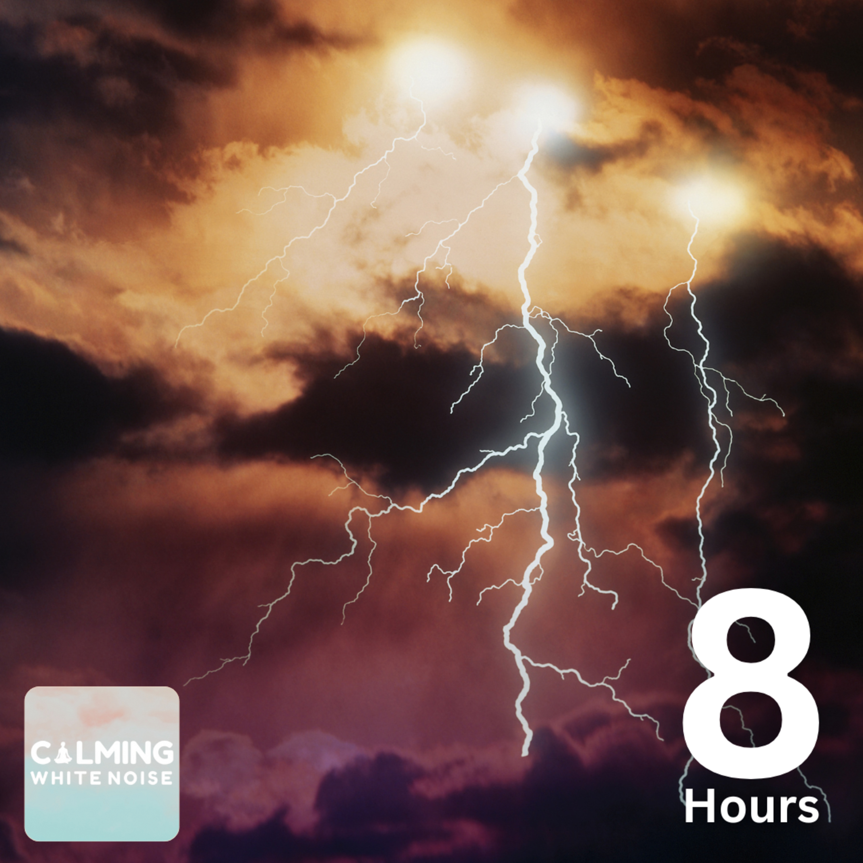 Thunder and Rain on Tin Roof (8 Hours) | Rain Sounds for Sleeping  episode artwork