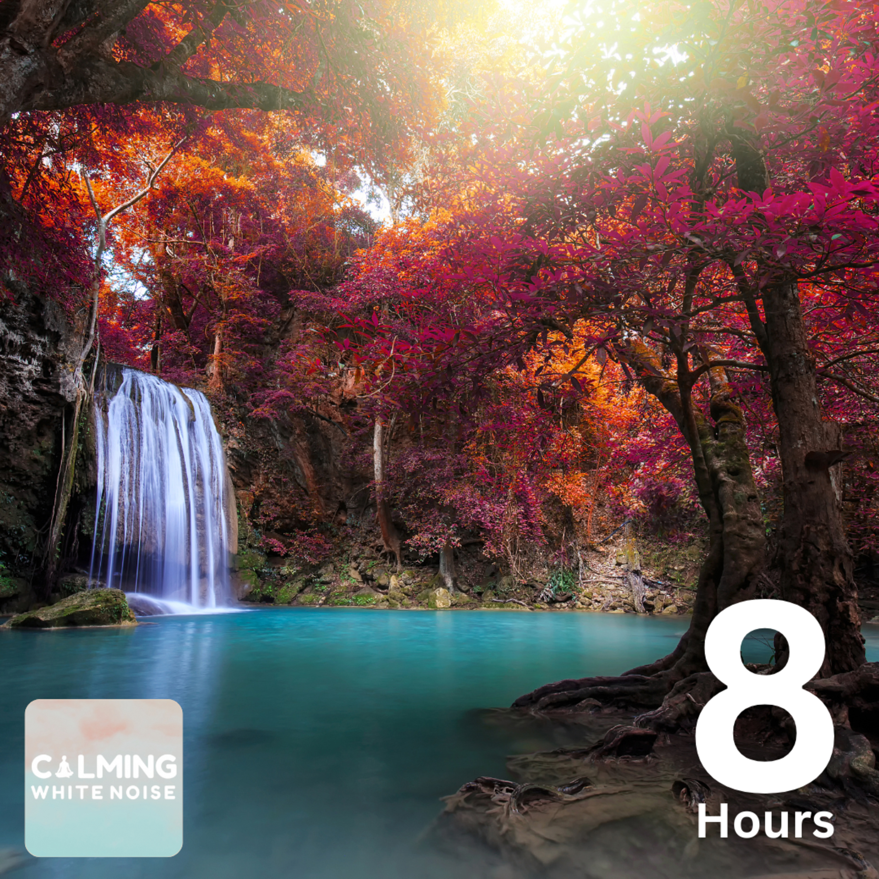 Soothing Waterfall Sounds with Birdsong (8 Hours) | White Noise for Sleep & Relaxing episode artwork