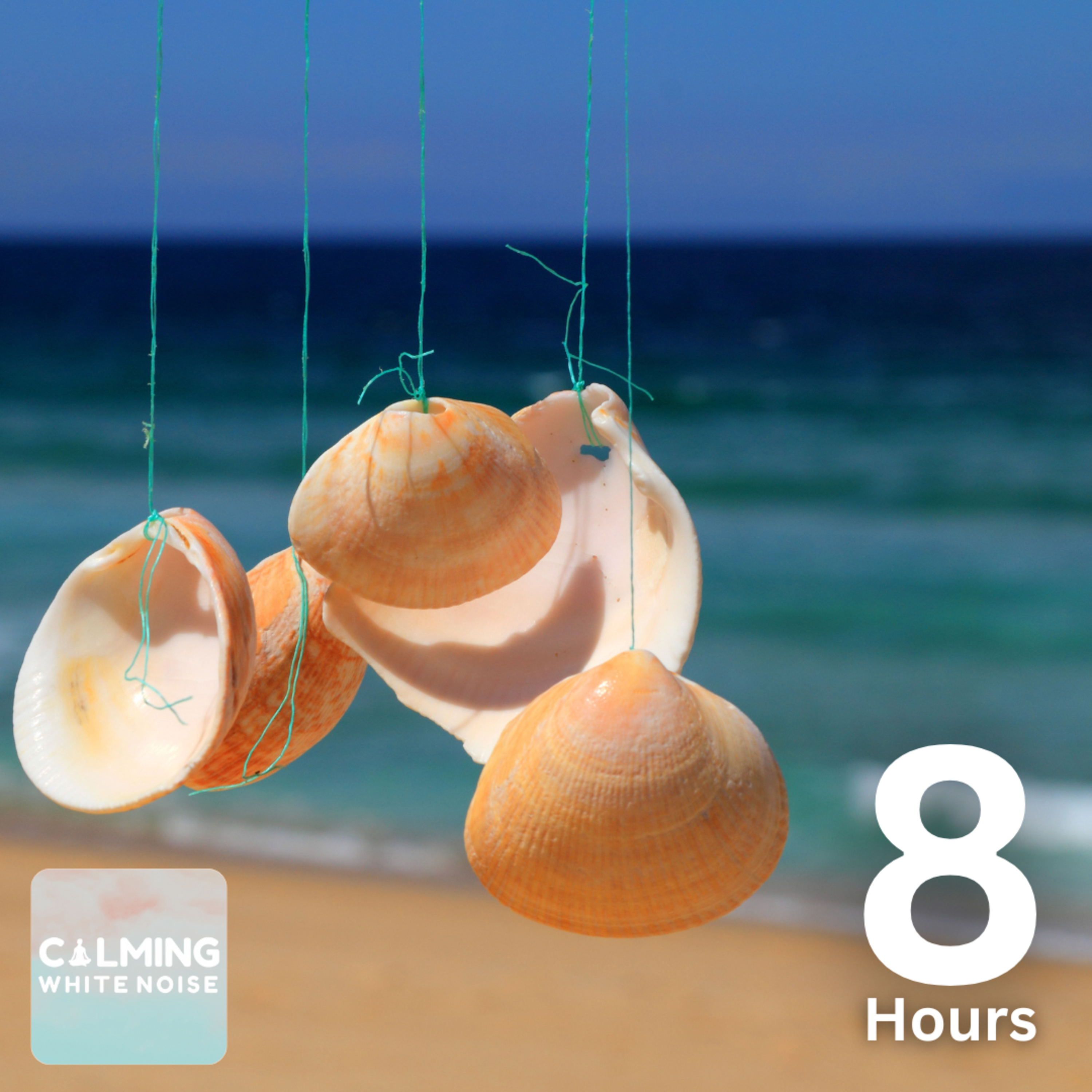 Ocean Waves Sounds + Wind Chimes (8 Hours) | White Noise for Sleep, Study, and Stress Relief episode artwork
