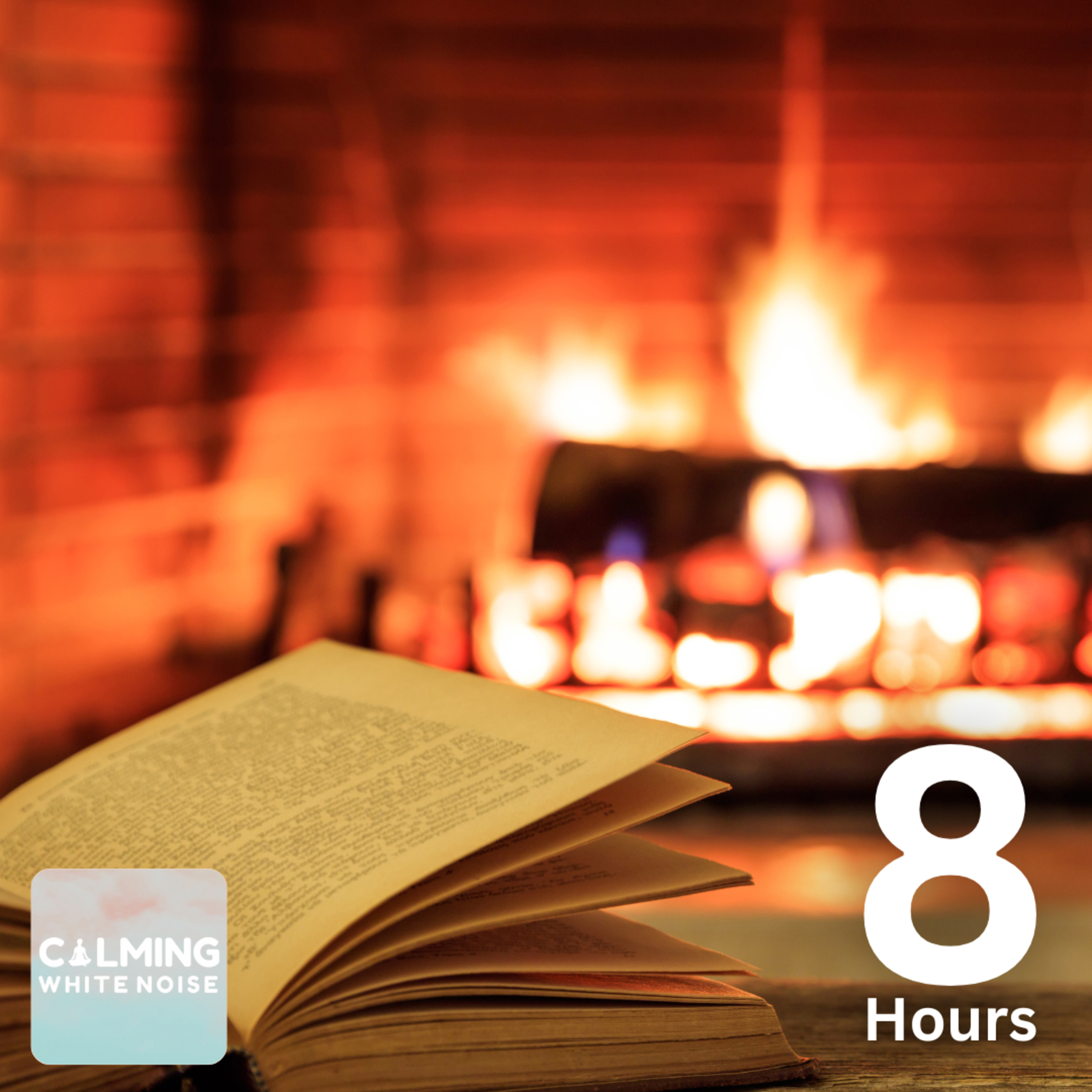 Heavy Rain Sounds + Crackling Fireplace for Sleep (8 Hours) | Cozy Cabin Ambience episode artwork