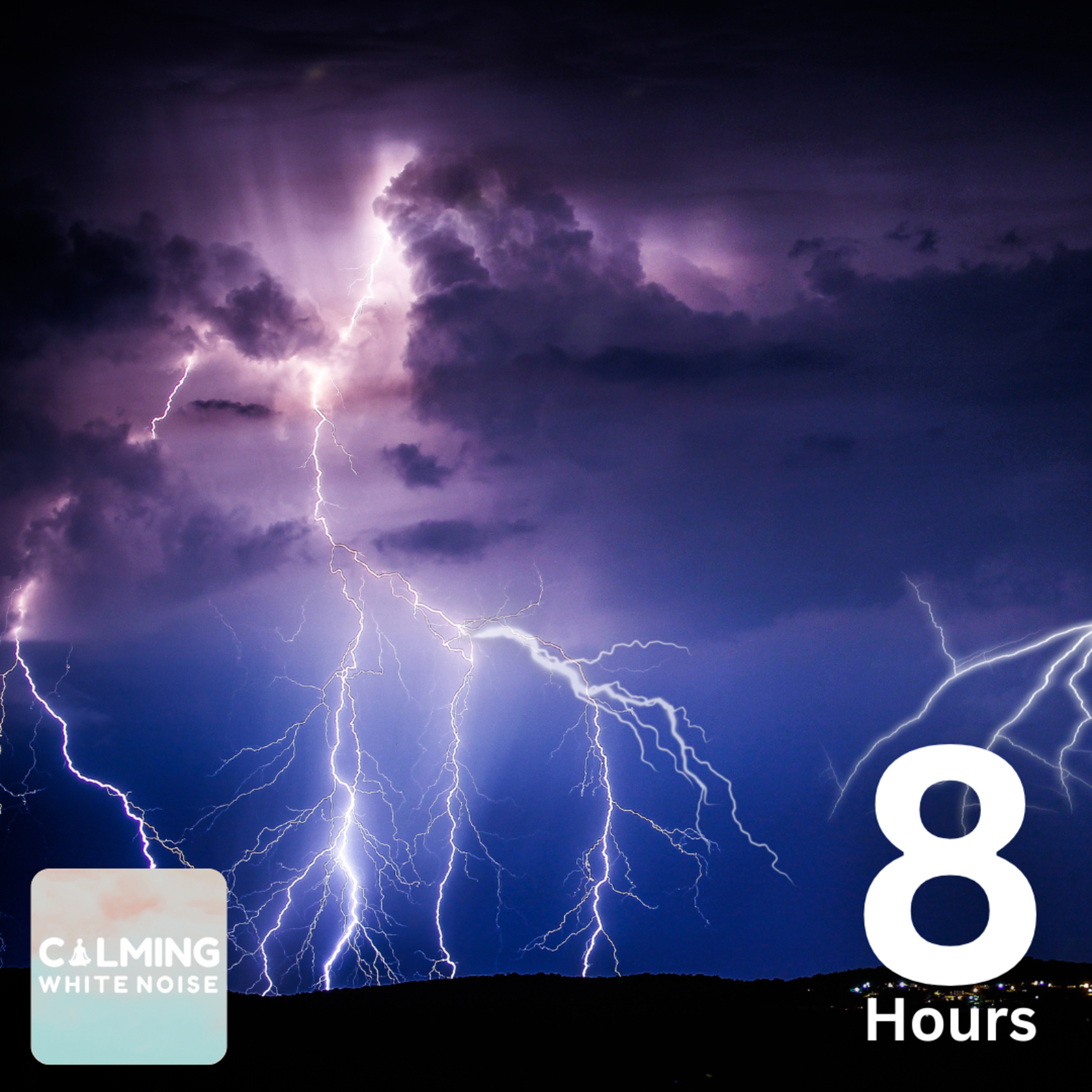 Thunderstorm Sounds (8 Hours) | Heavy Thunder and Rain Sounds for Study and Sleep episode artwork