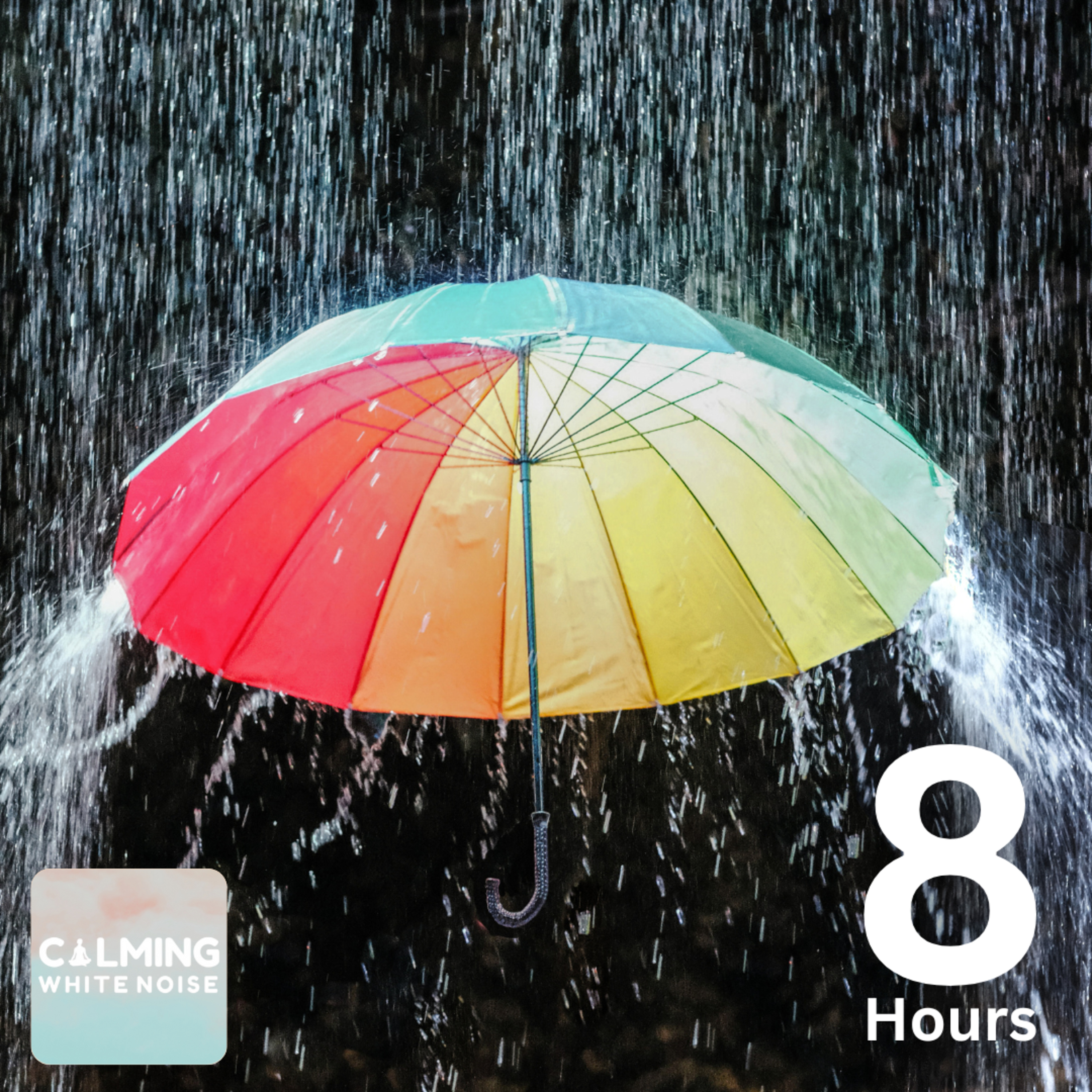 Rain on Umbrella Sounds (8 Hours) | Relaxing Rain Sounds for Studying and Relaxation episode artwork