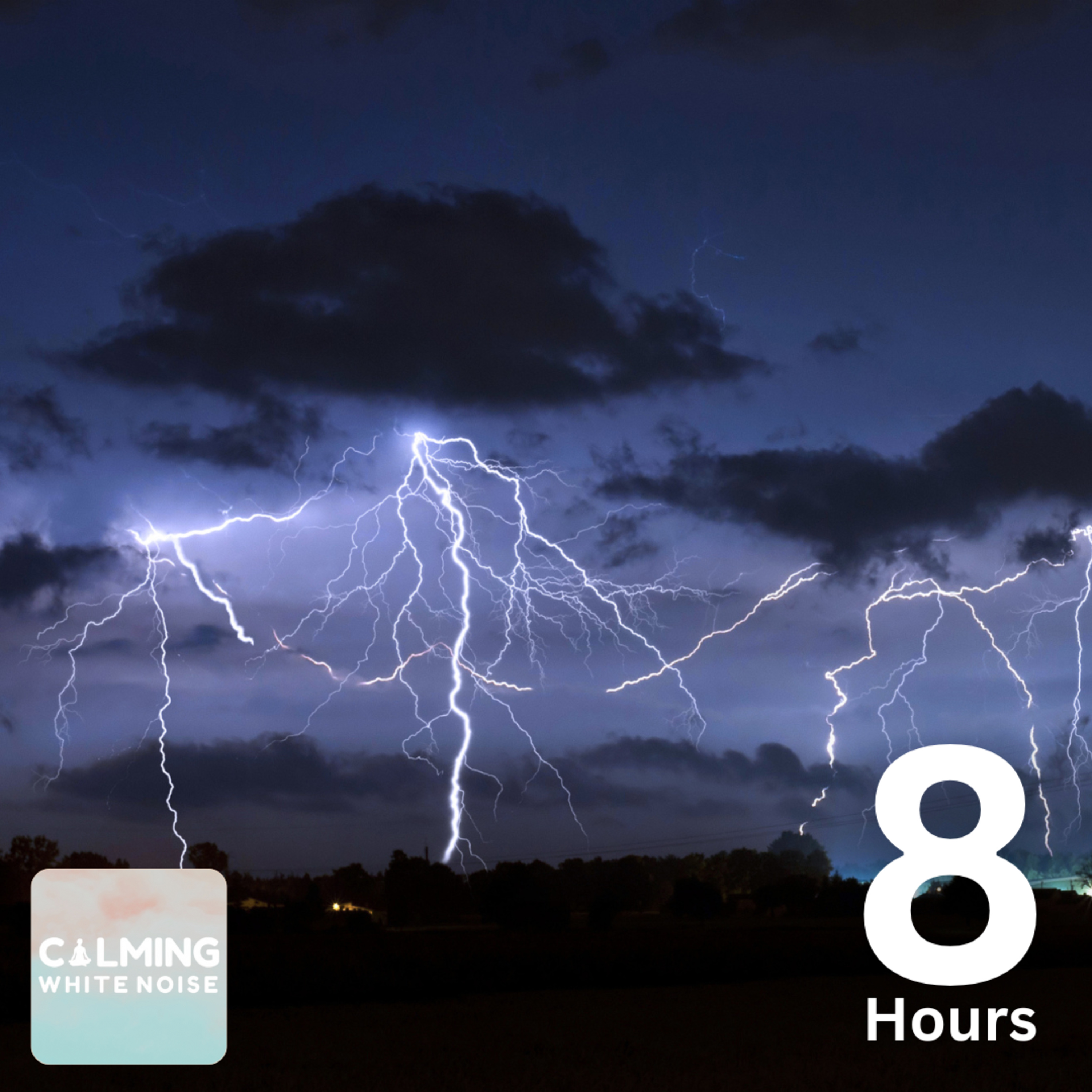 Booming Thunderstorm & Rain White Noise (8 Hours) | Reach Deep Sleep with Rain & Thunder Sound episode artwork