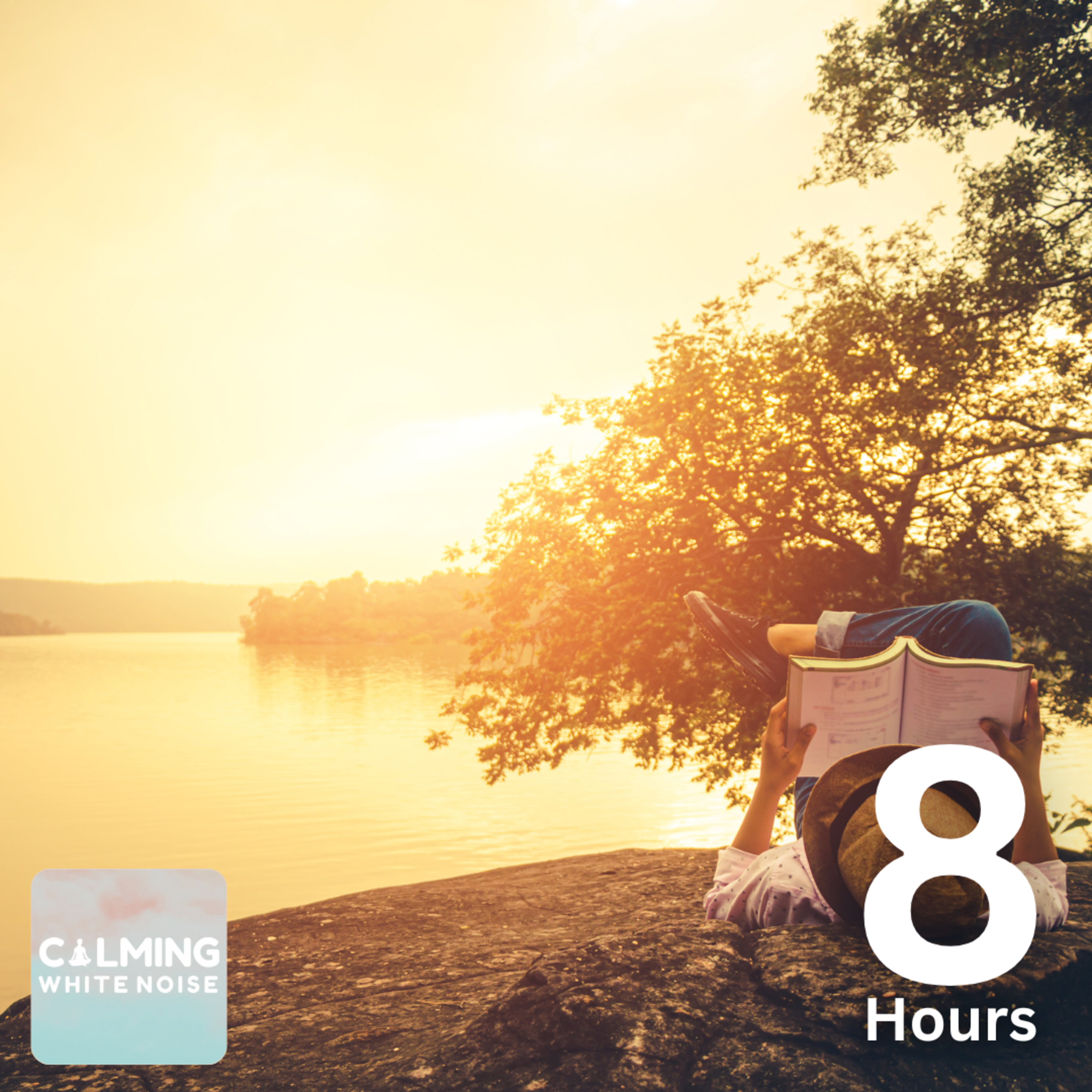 White Noise for Studying (8 Hours) | Sound of Water Lapping for Concentration episode artwork