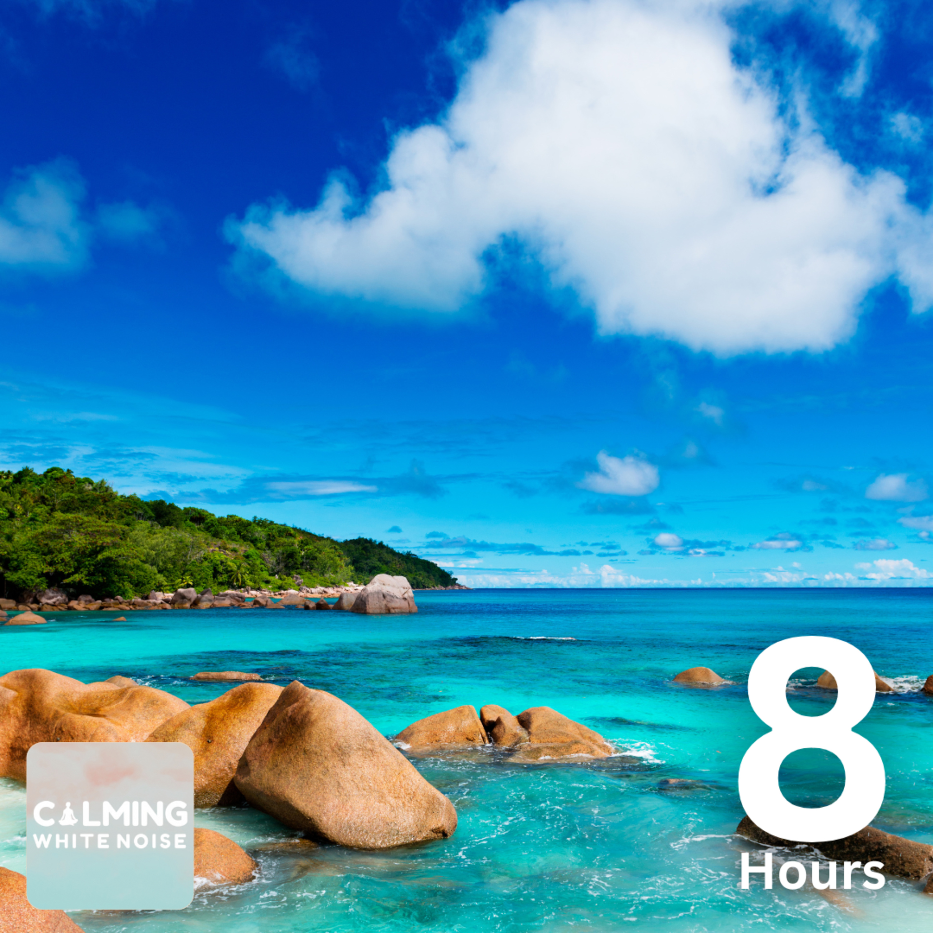 Epic Relaxing Beach Sounds (8 Hours) | Brown Noise for Sleep and Relaxation episode artwork