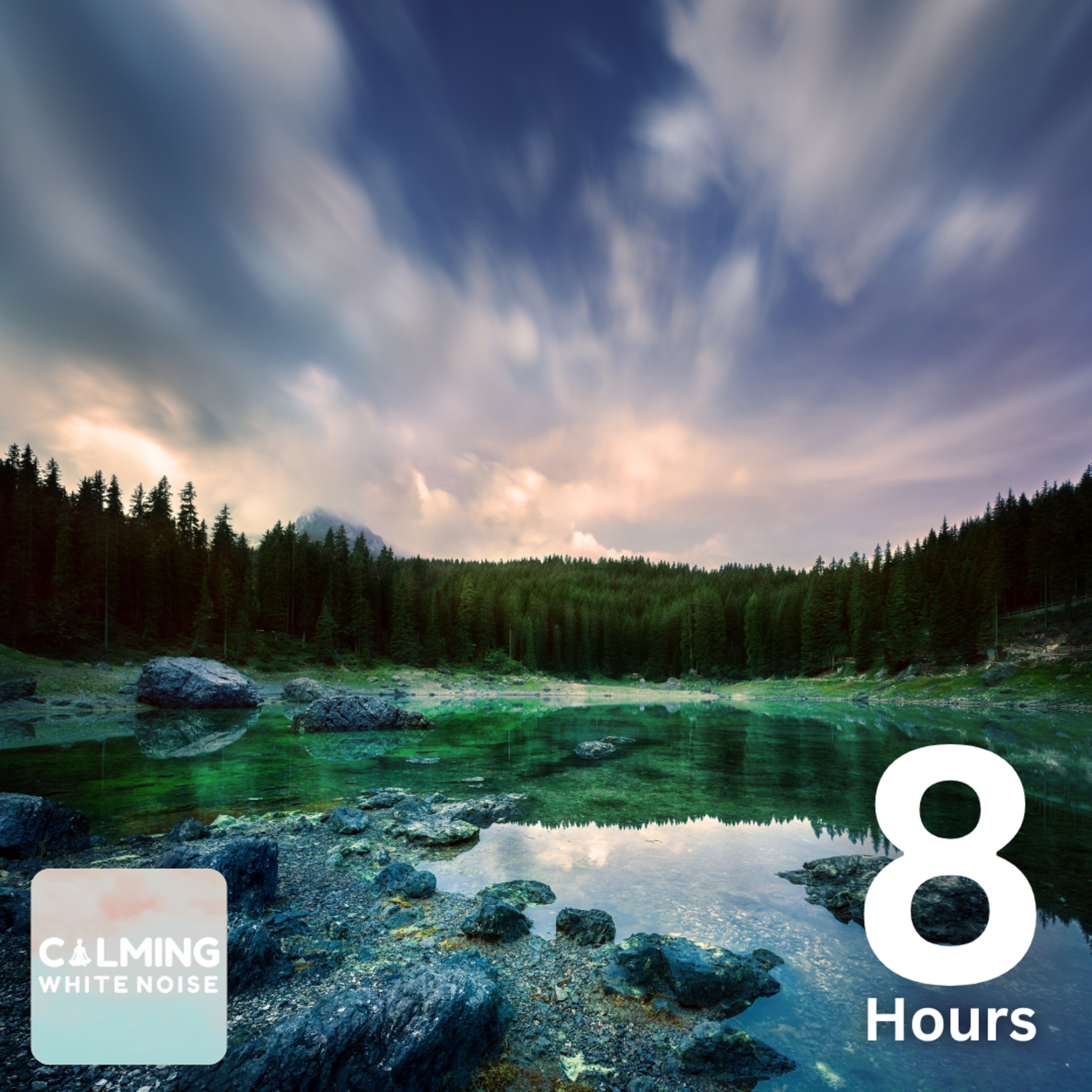 Relaxing River Sounds (8 Hours) | Peaceful Ambience for Insomnia Relief & Relaxation episode artwork