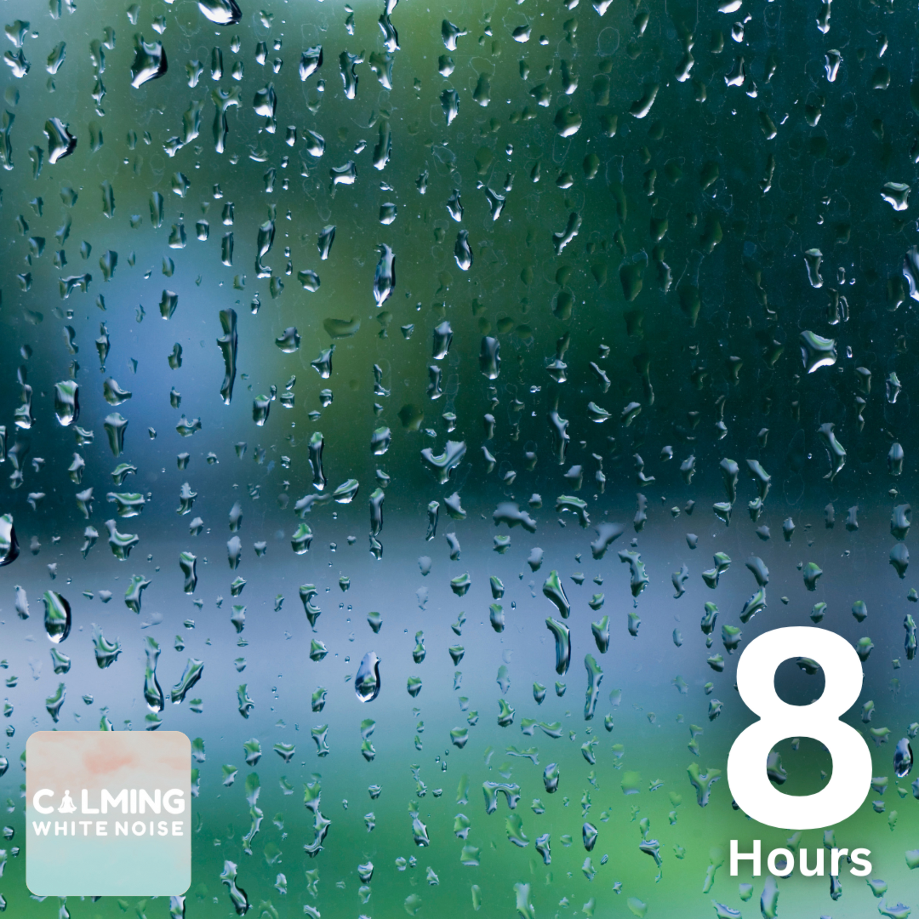 Rain on Balcony Sound (8 Hours) | Sound of Rain for Sleeping and Relaxing