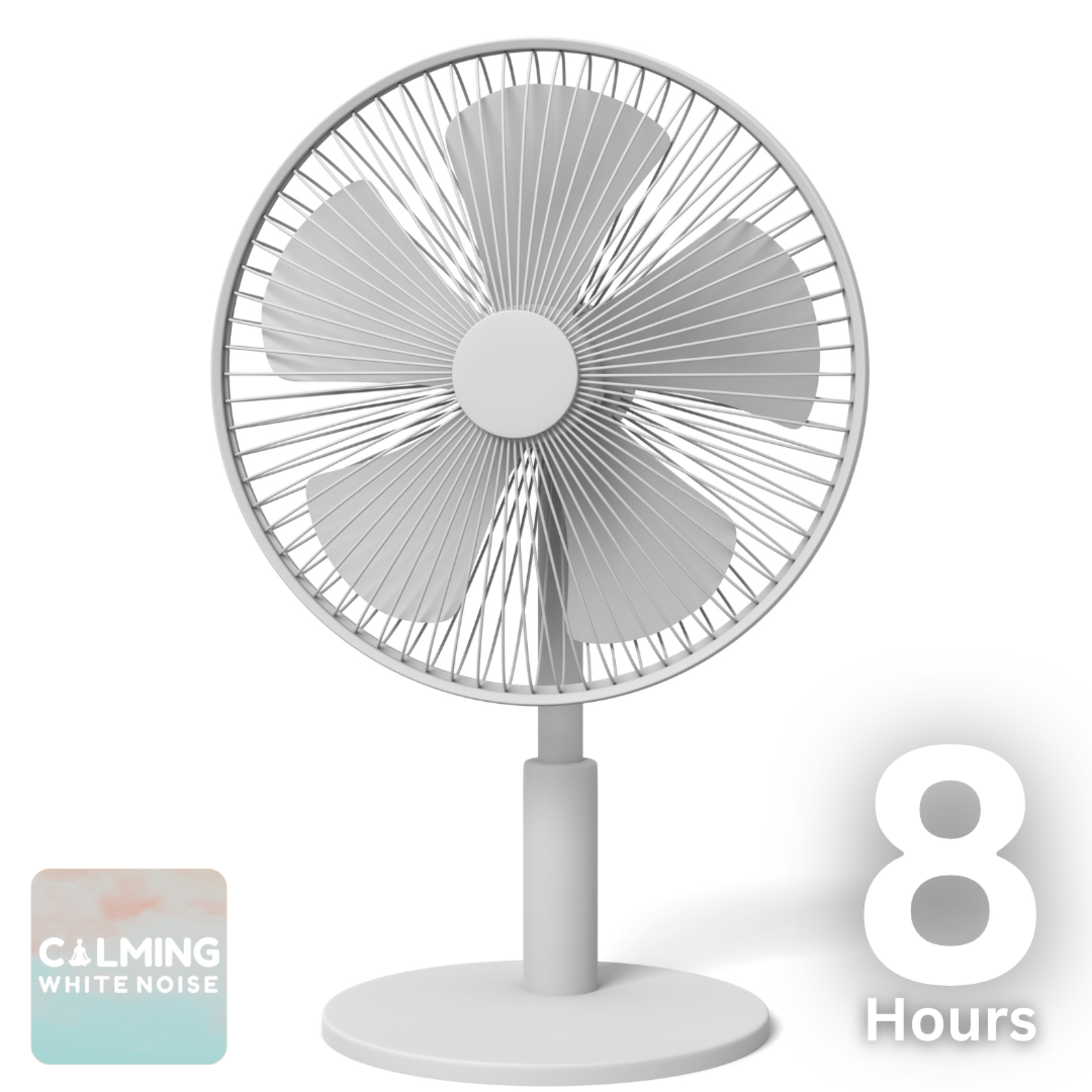 Fan Sound for Sleep: LOW (8 Hours) | White Noise for Sleeping episode artwork