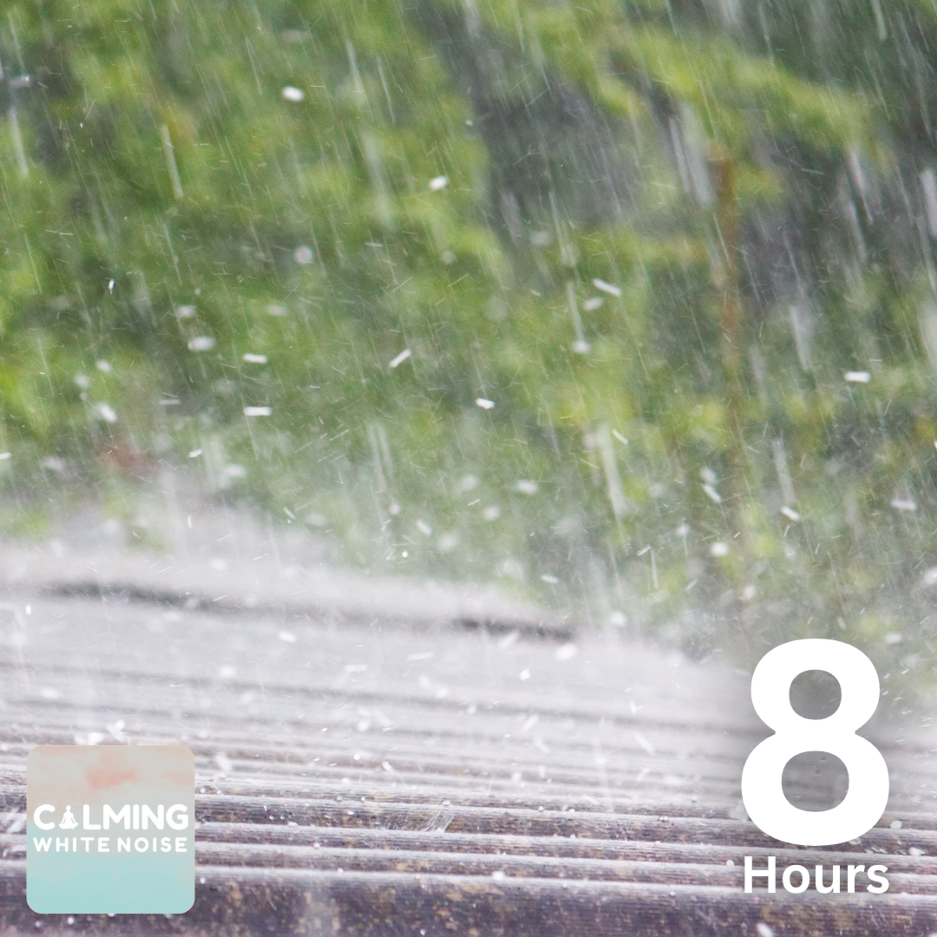 Rain Falling on Garage (8 Hours) | Natural Rain Sounds for Relaxation episode artwork
