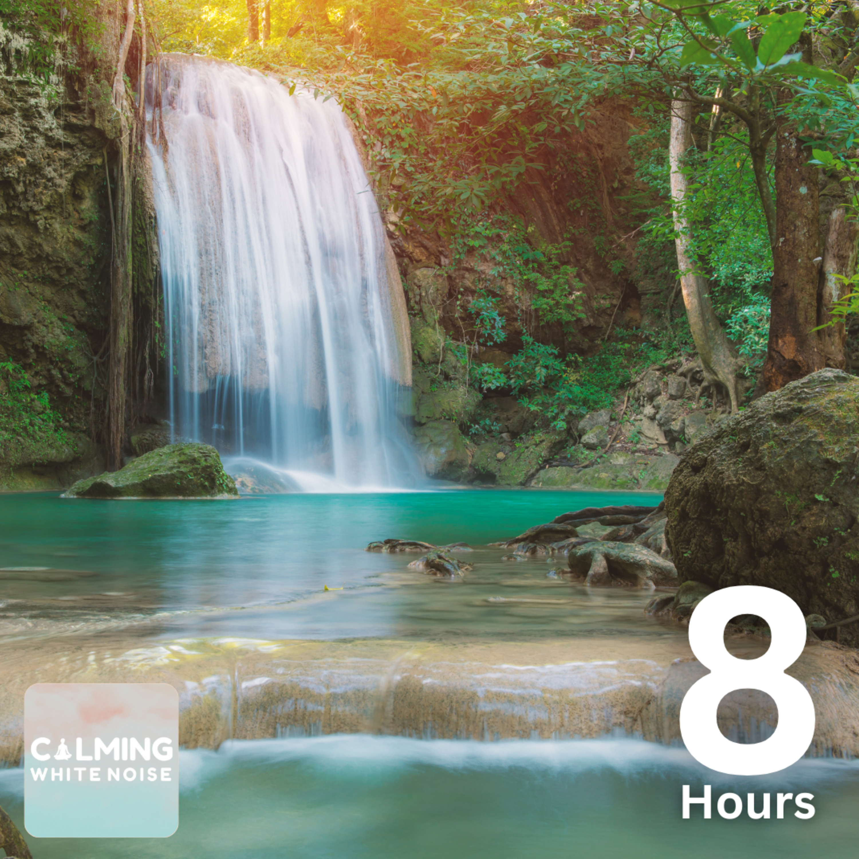 Waterfall Sounds for Sleep (8 Hours) | Calming White Noise for Insomnia Relief  episode artwork