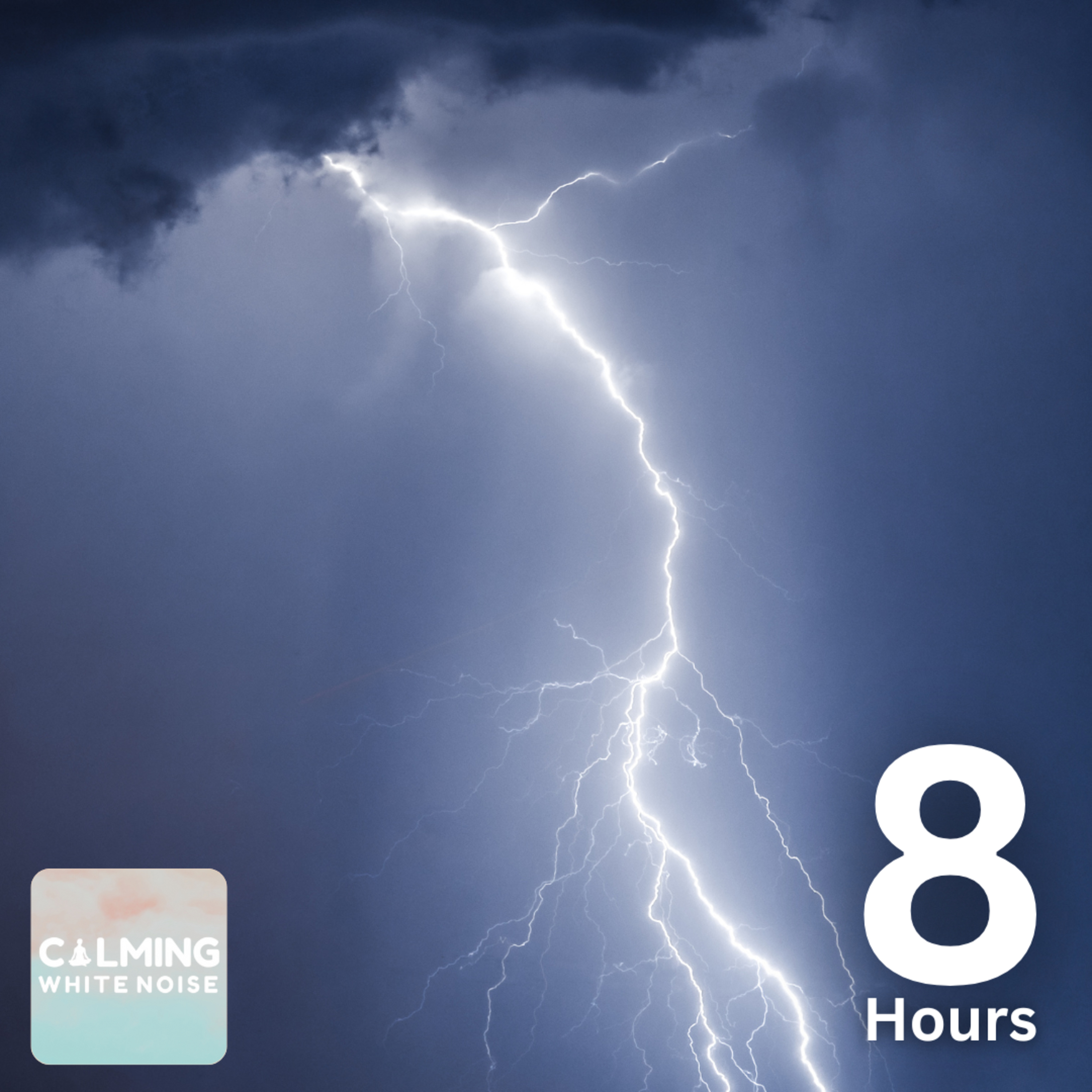 Calming Thunderstorm & Rain White Noise (8 Hours) | Reach Deep Sleep with Rain & Thunder Sound episode artwork