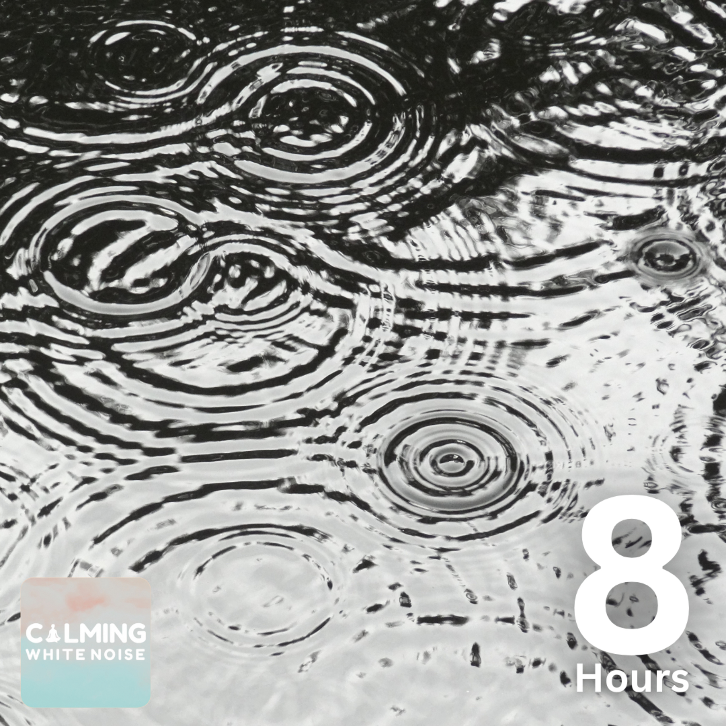 Tranquil Sleep Sounds (8 Hours) | Rain on Water Sound for Sleep and Relaxation episode artwork