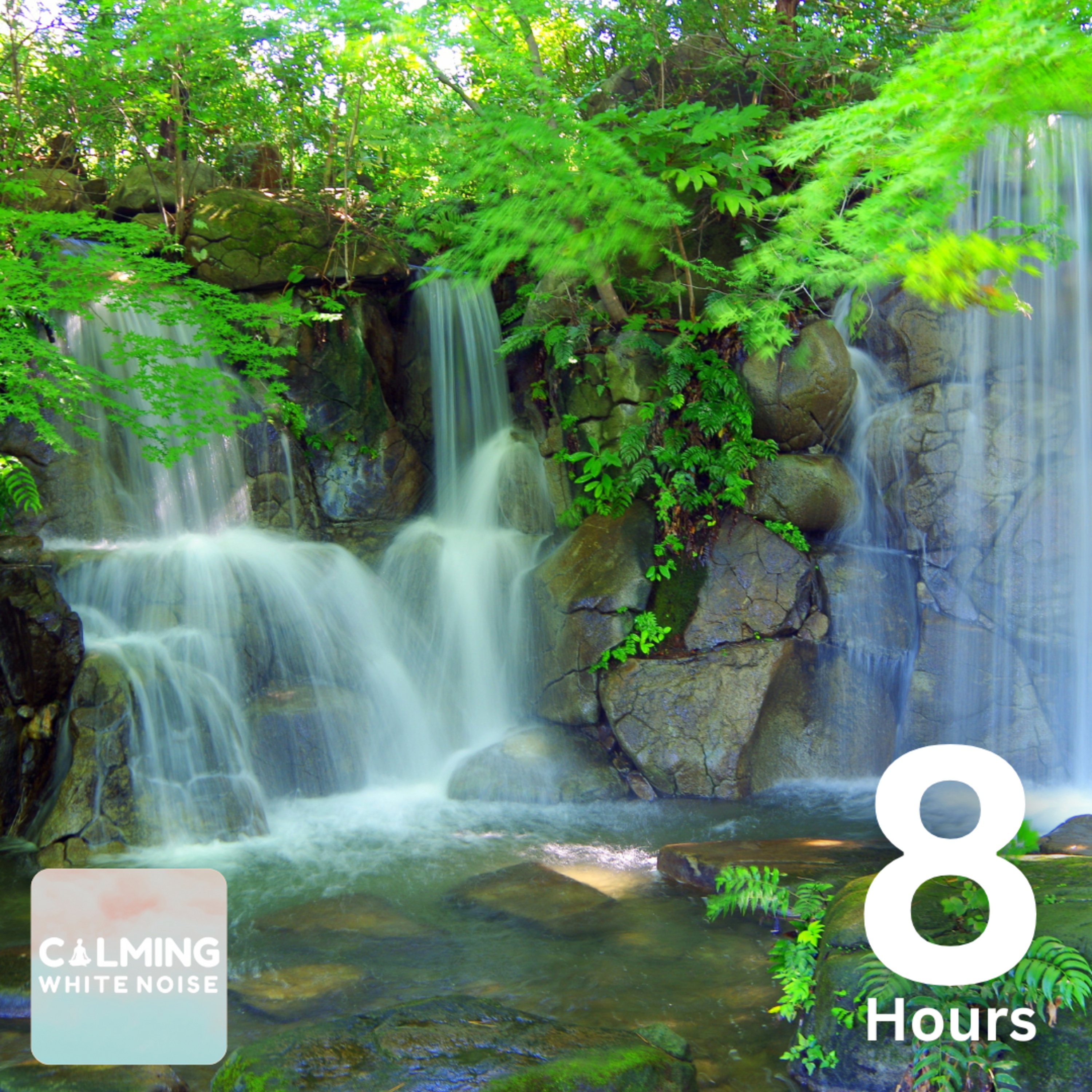 Waterfall Sounds for Meditation (8 Hours) | Nature Sounds for Soothing Relaxation episode artwork