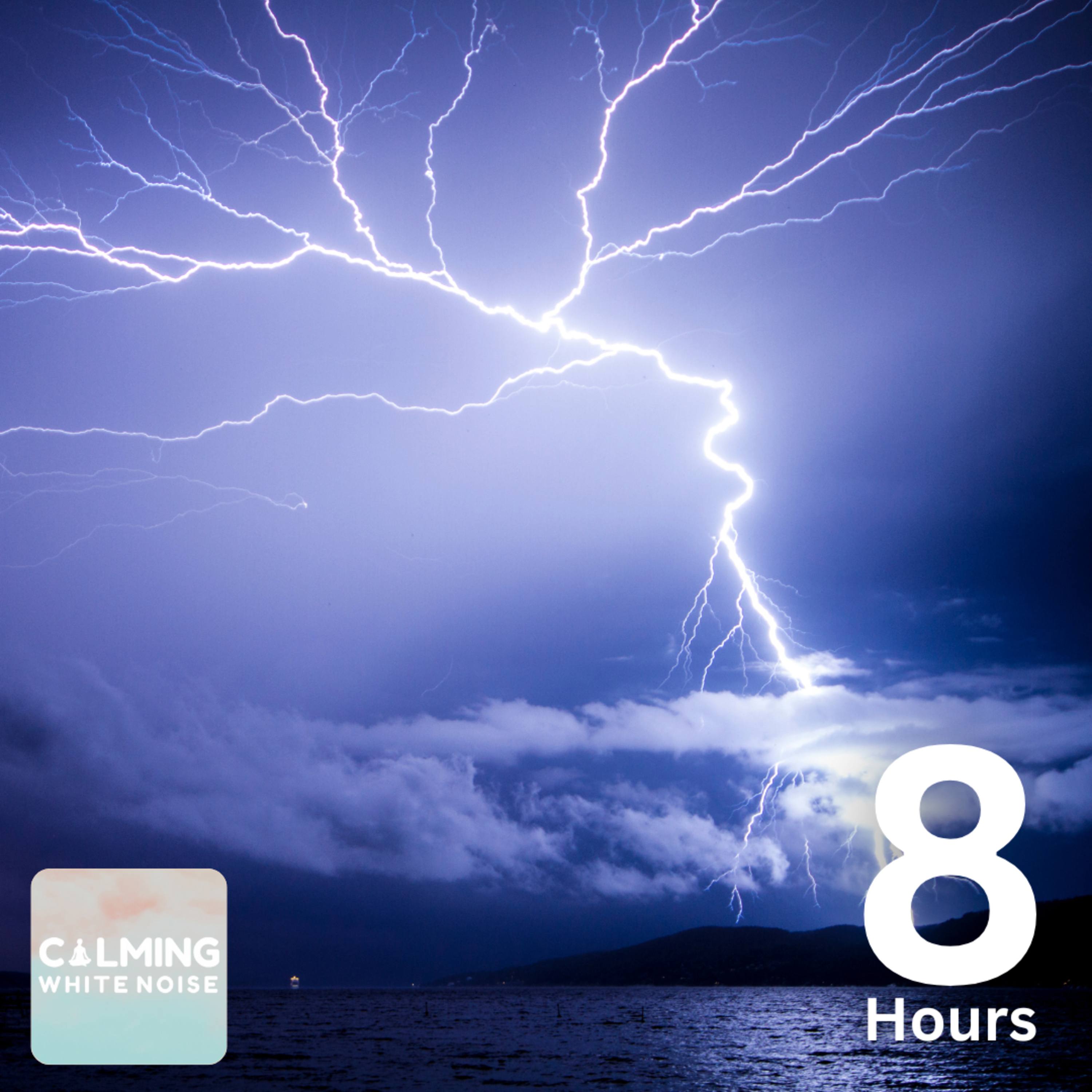 Pouring Rain and Thunder Sounds for Sleeping (8 Hours) | White Noise for Relaxation episode artwork
