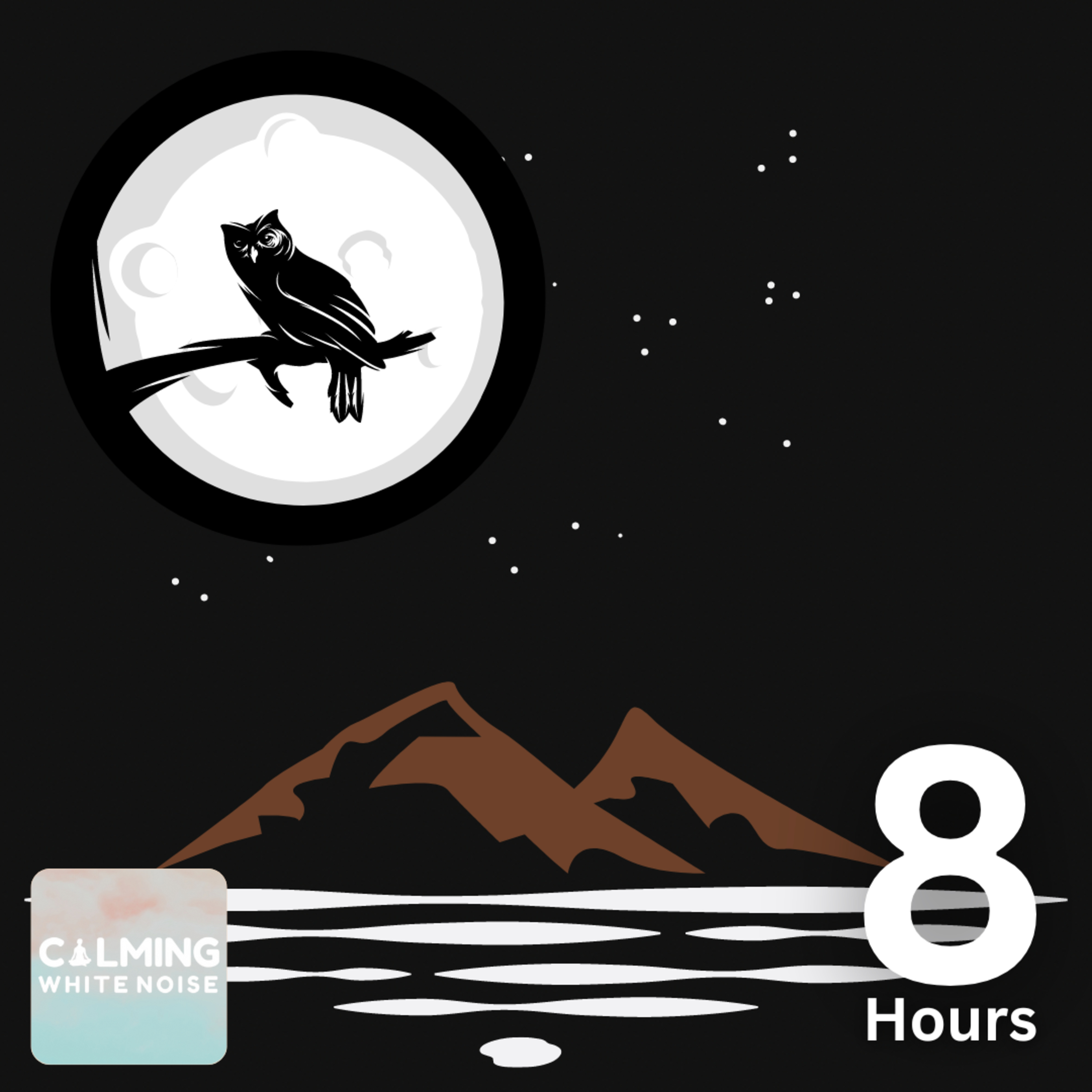 Owl Sounds near Murky Creek (8 Hours) | Forest Creek at Night Ambience episode artwork