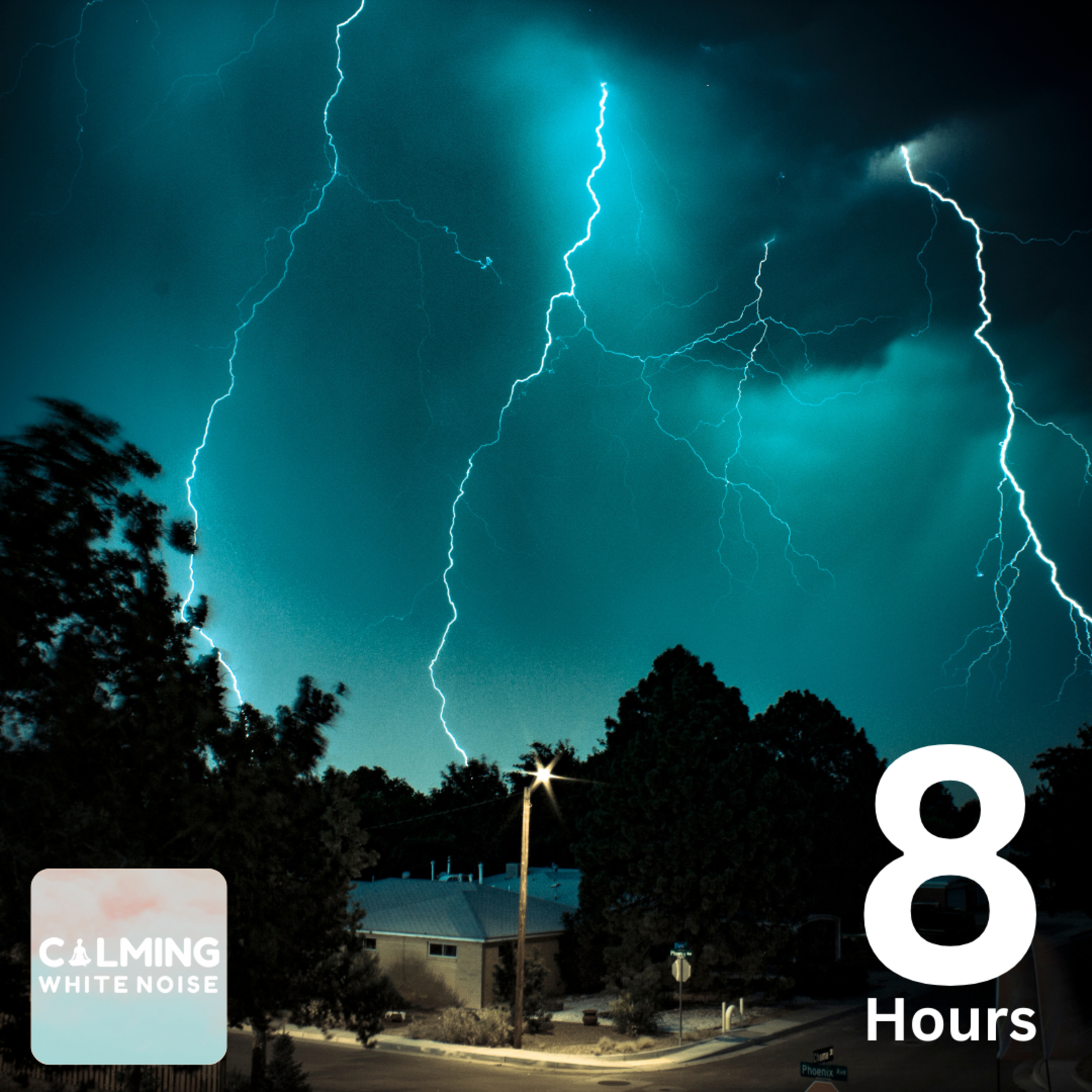 Backyard Thunderstorm Sounds (8 Hours) | Sound of Thunder and Rain for Sleeping episode artwork