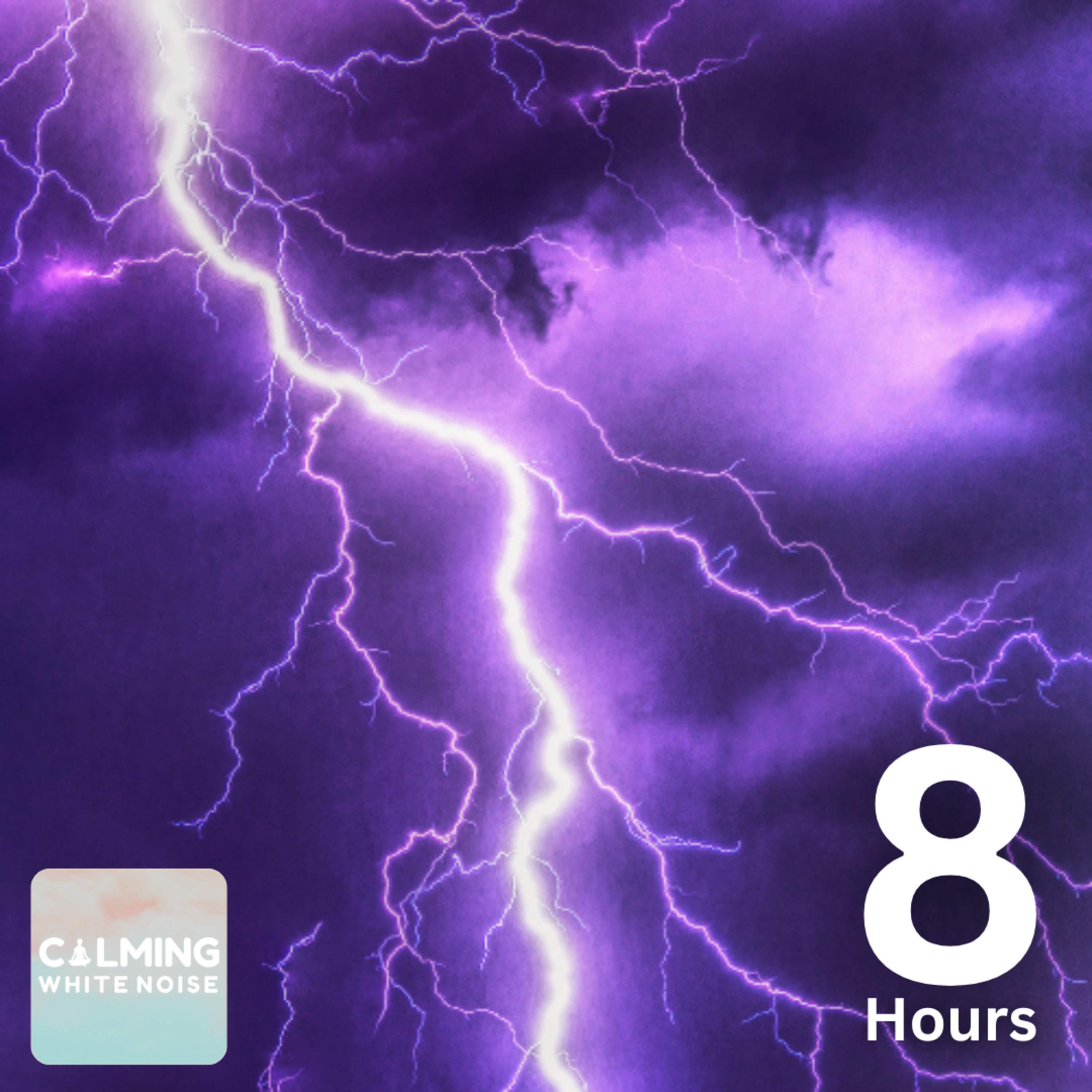 Rain and Thunder Sounds for Sleeping (8 Hours) | Calm Your Mind with White Noise episode artwork