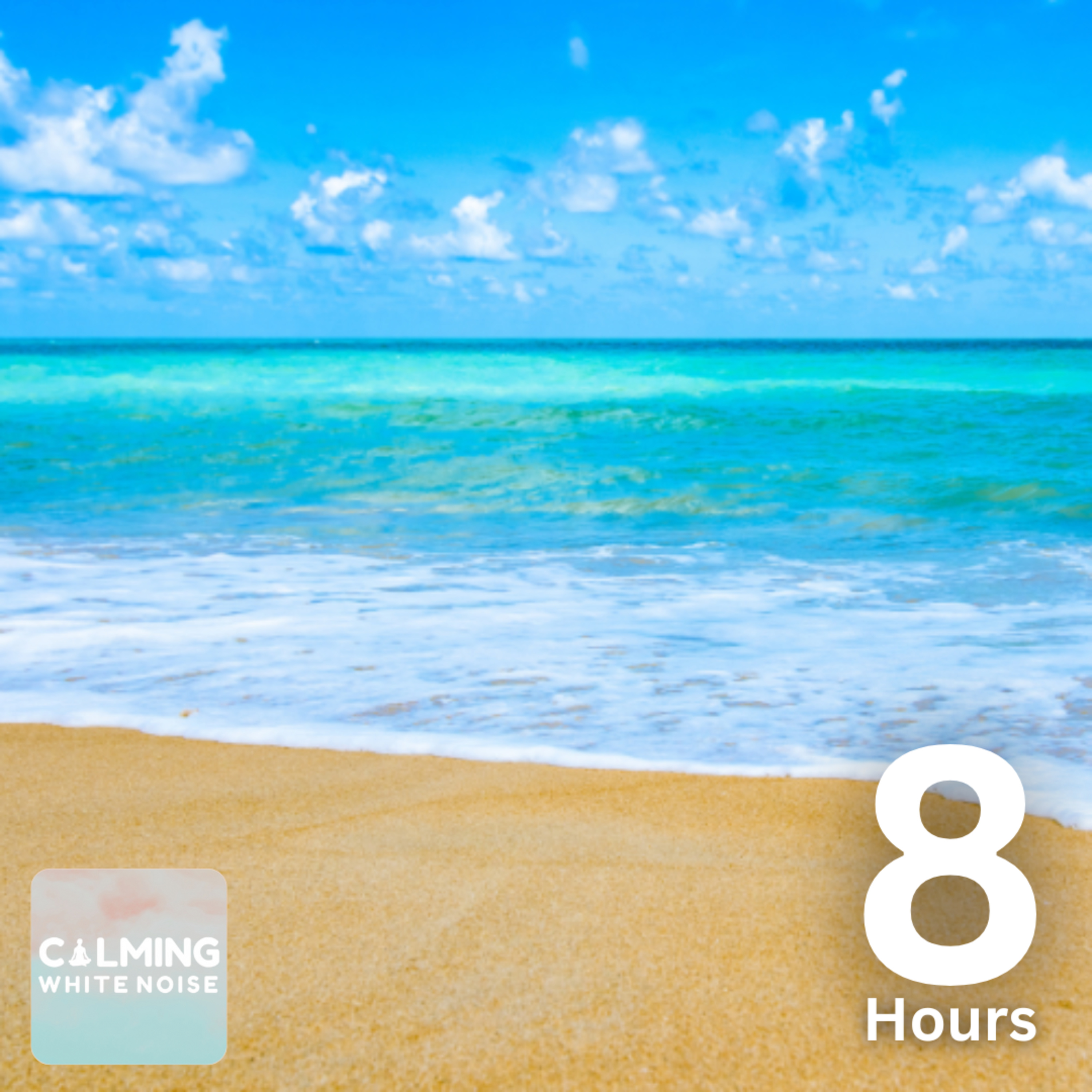 Relaxing Ocean Sounds (8 Hours) | White Noise for Studying episode artwork