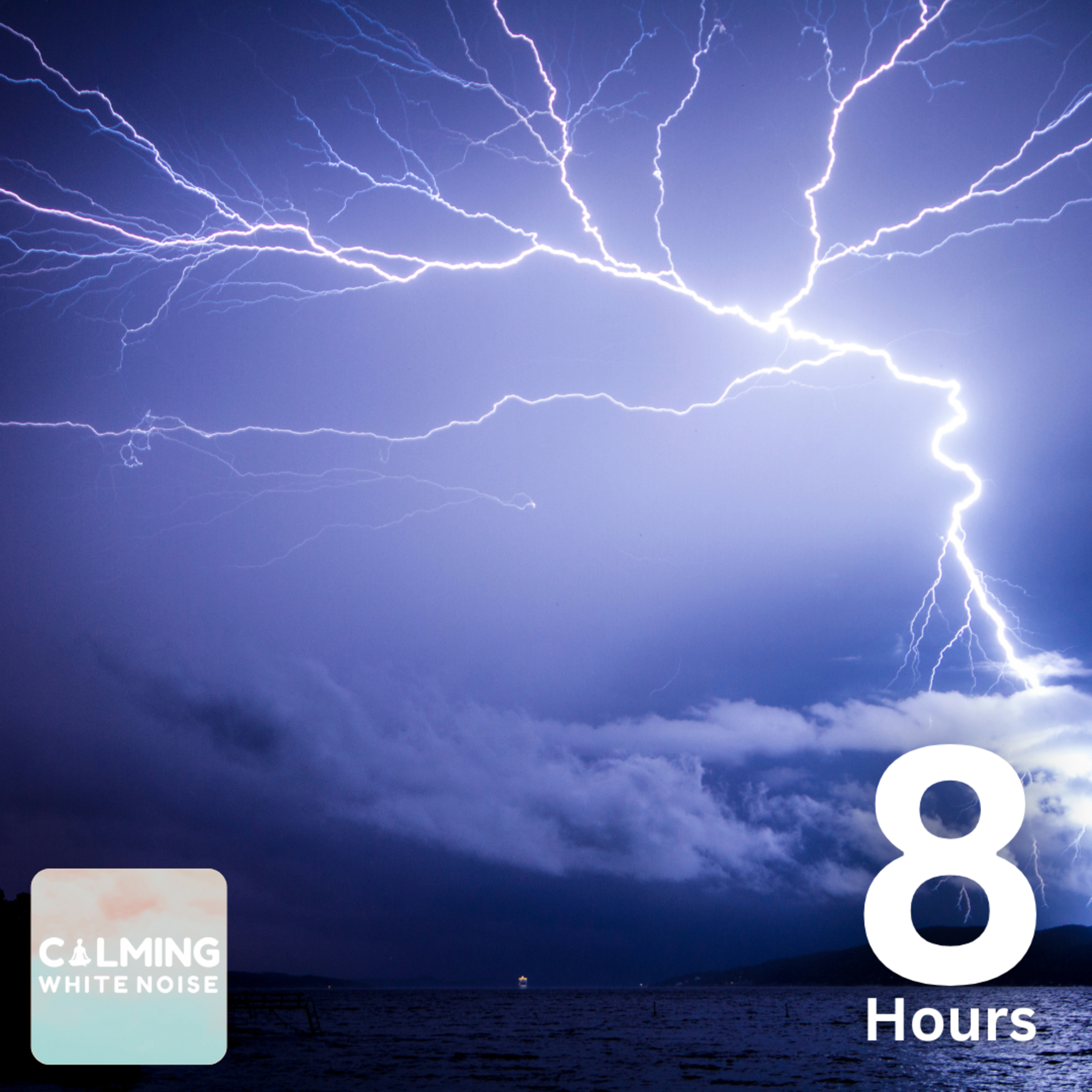 Powerful Thunder Sounds & Waves Crashing (8 Hours) | Natural Sleep Aid for Insomnia episode artwork