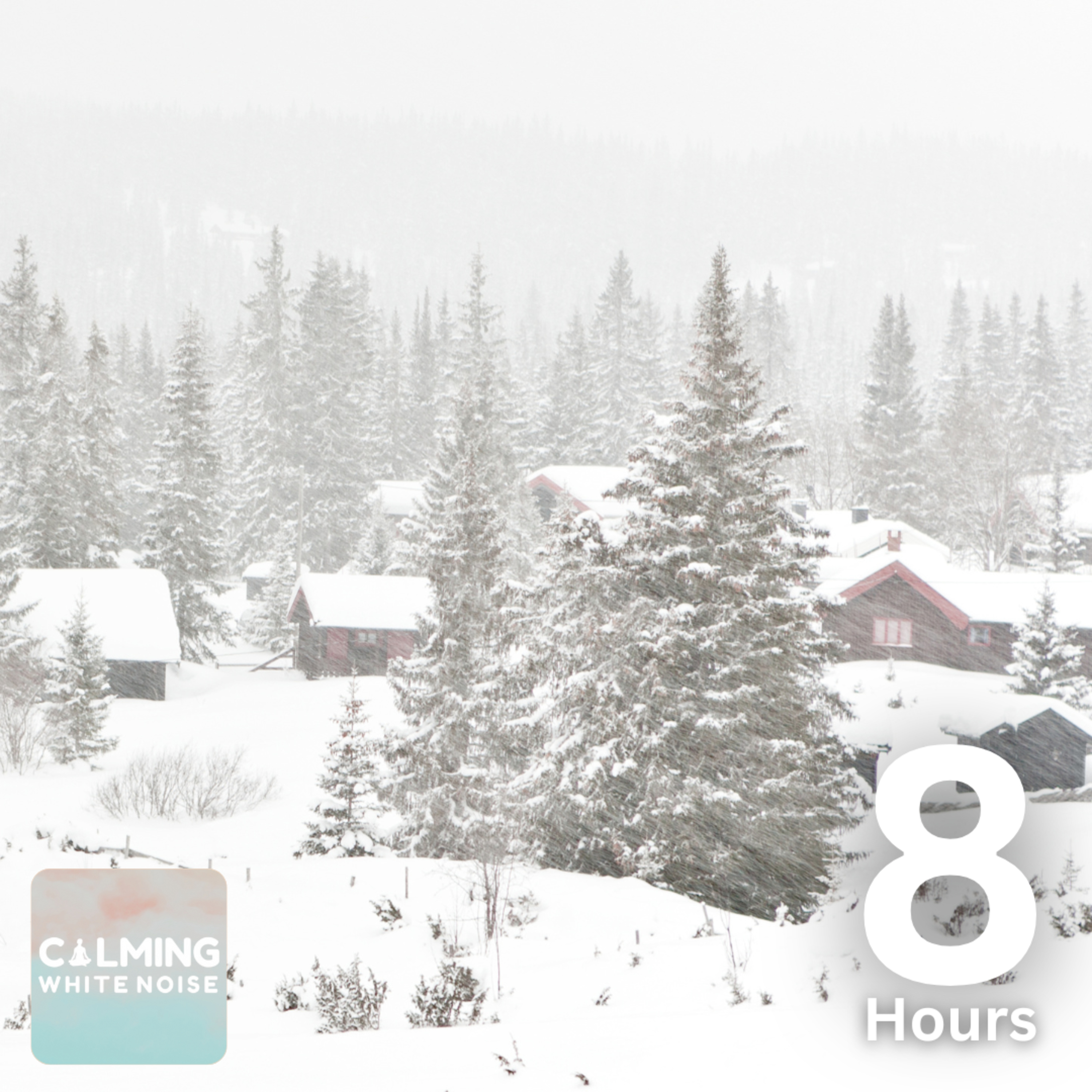 Deep Sleep with Heavy Snowstorm (8 Hours) | Relaxing Blizzard Sounds & Howling Wind