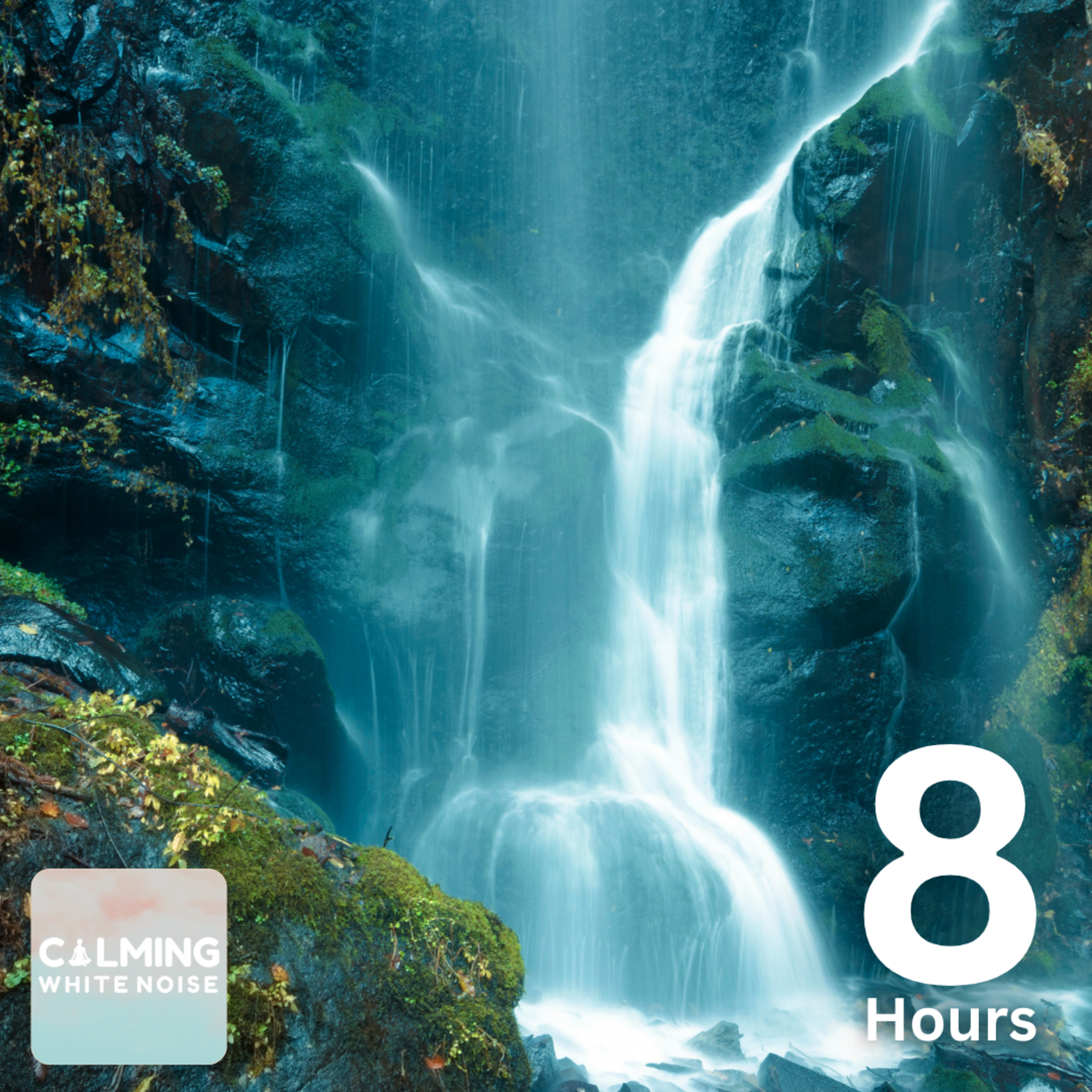 Waterfall Noise With River In Forest (8 Hours) | Peaceful Comfort For Relaxing, Studying, and Sleep 🌳💧 episode artwork