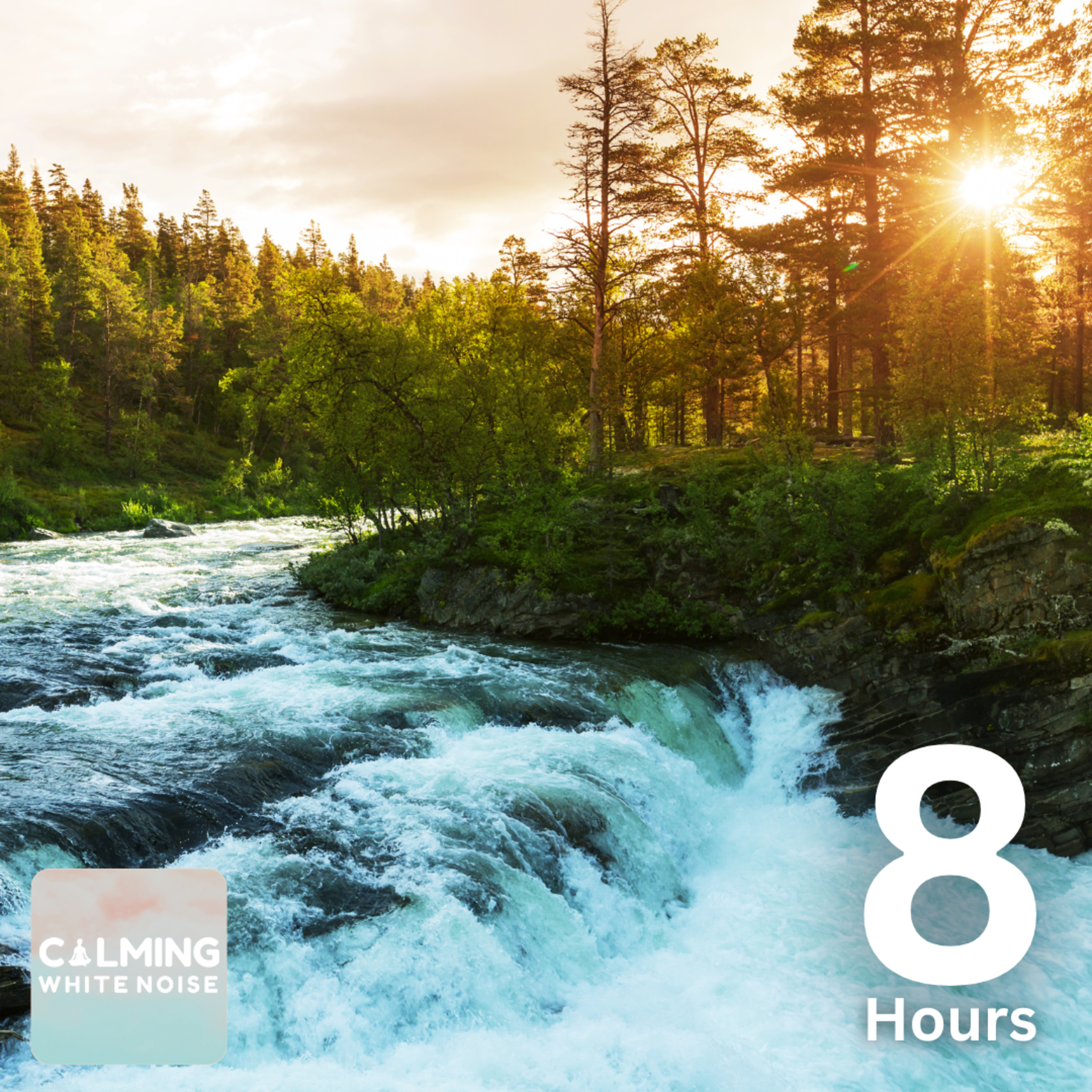 Soothing River Sounds (8 Hours) | Enhance Focus & Study with Relaxing Nature Ambience episode artwork