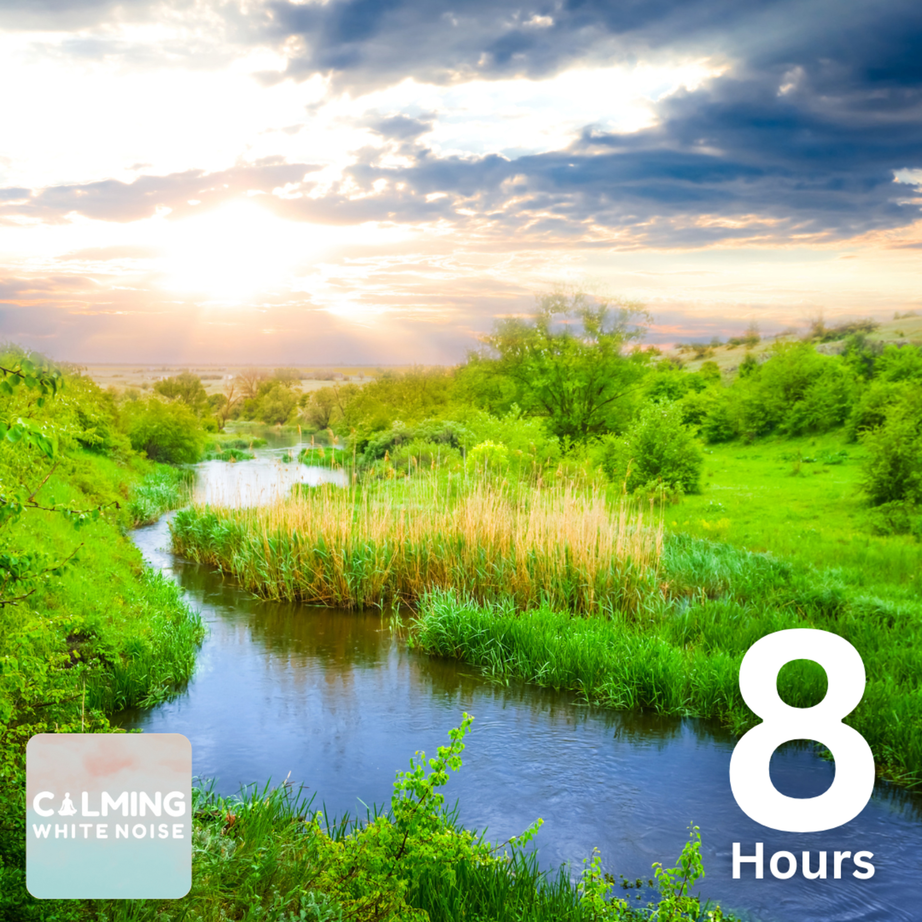 Quiet River Flow (8 Hours) | Soothing River Sounds for Morning Motivation