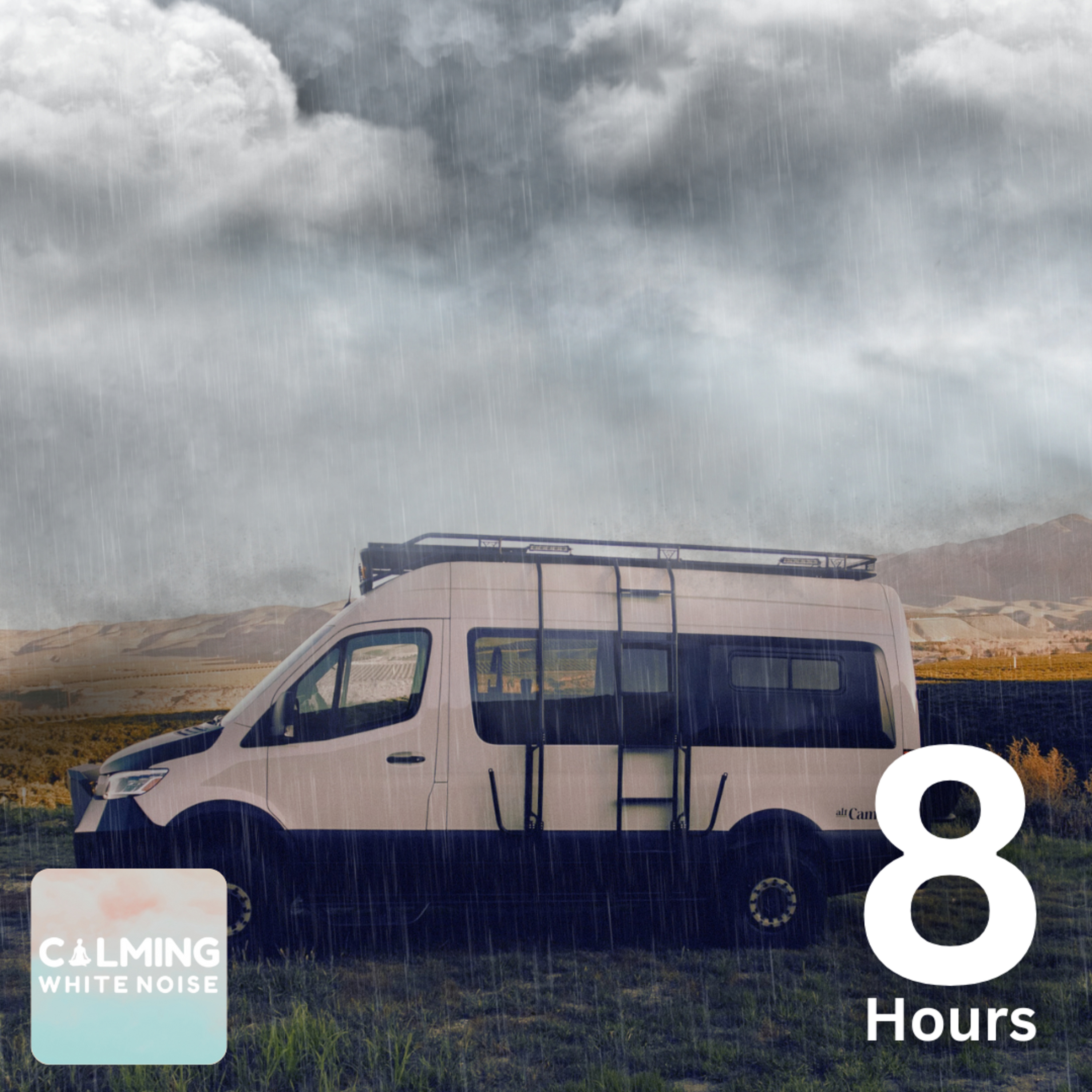 Soothing Rain in a Camper van (8 Hours) | Rain Sounds for Study, Sleep, or Meditation episode artwork