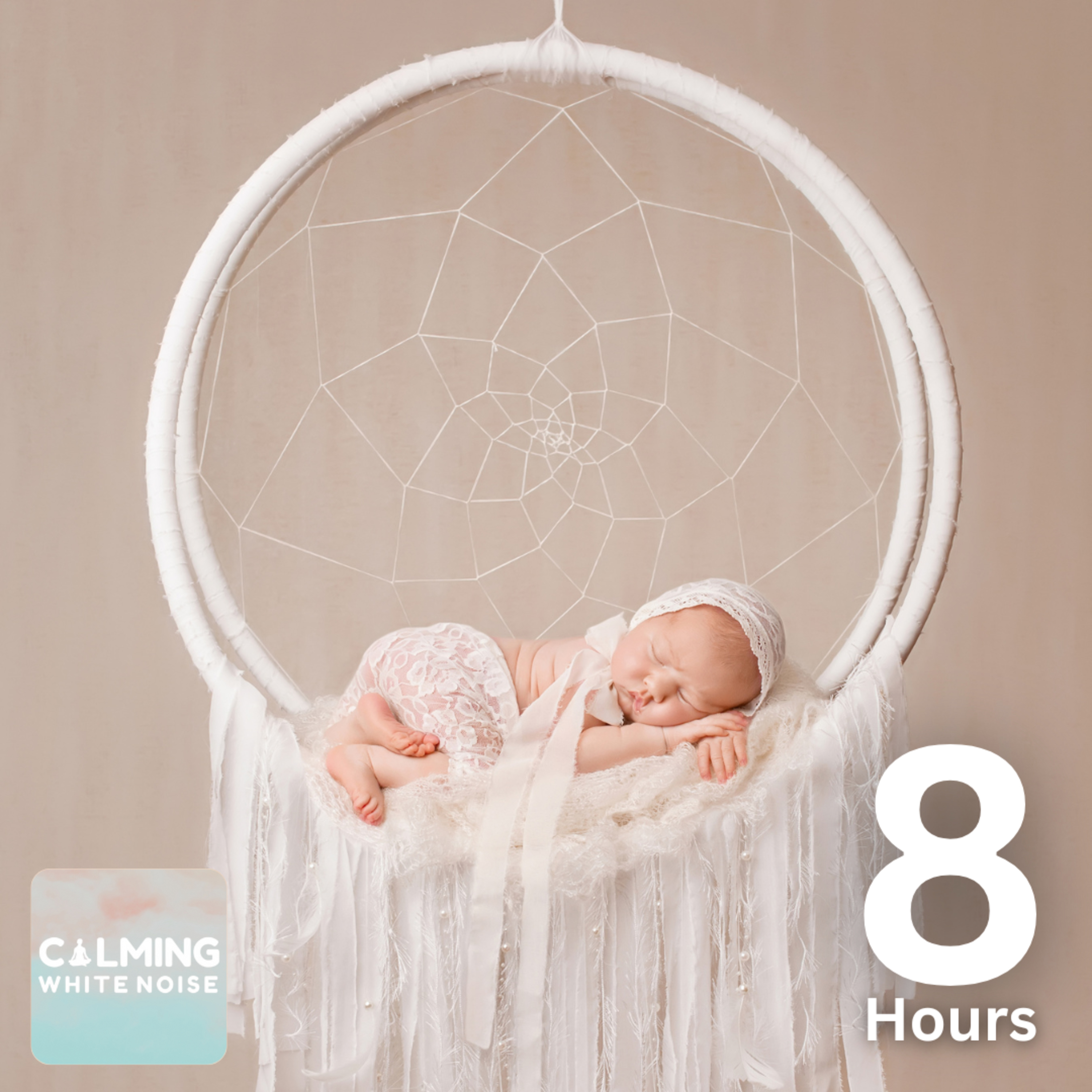 Soothing White Noise for Crying Newborn Baby (8 Hours) | Magic Sleep Sound for Restless Infants episode artwork