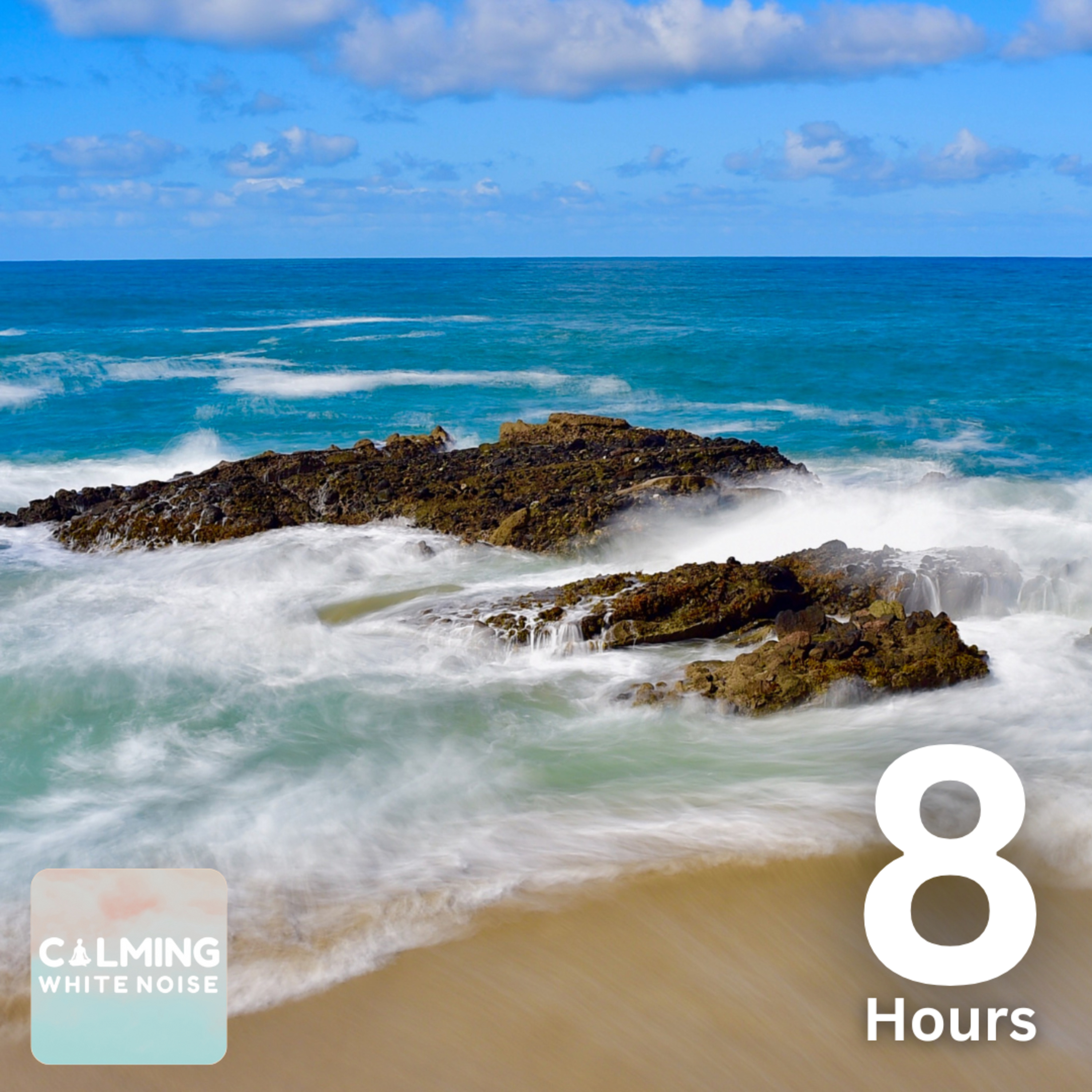 California Beach Sounds 🌴 🌊 (8 Hours) | Relaxing Ocean Waves Crashing for Deep Sleep and Meditation episode artwork