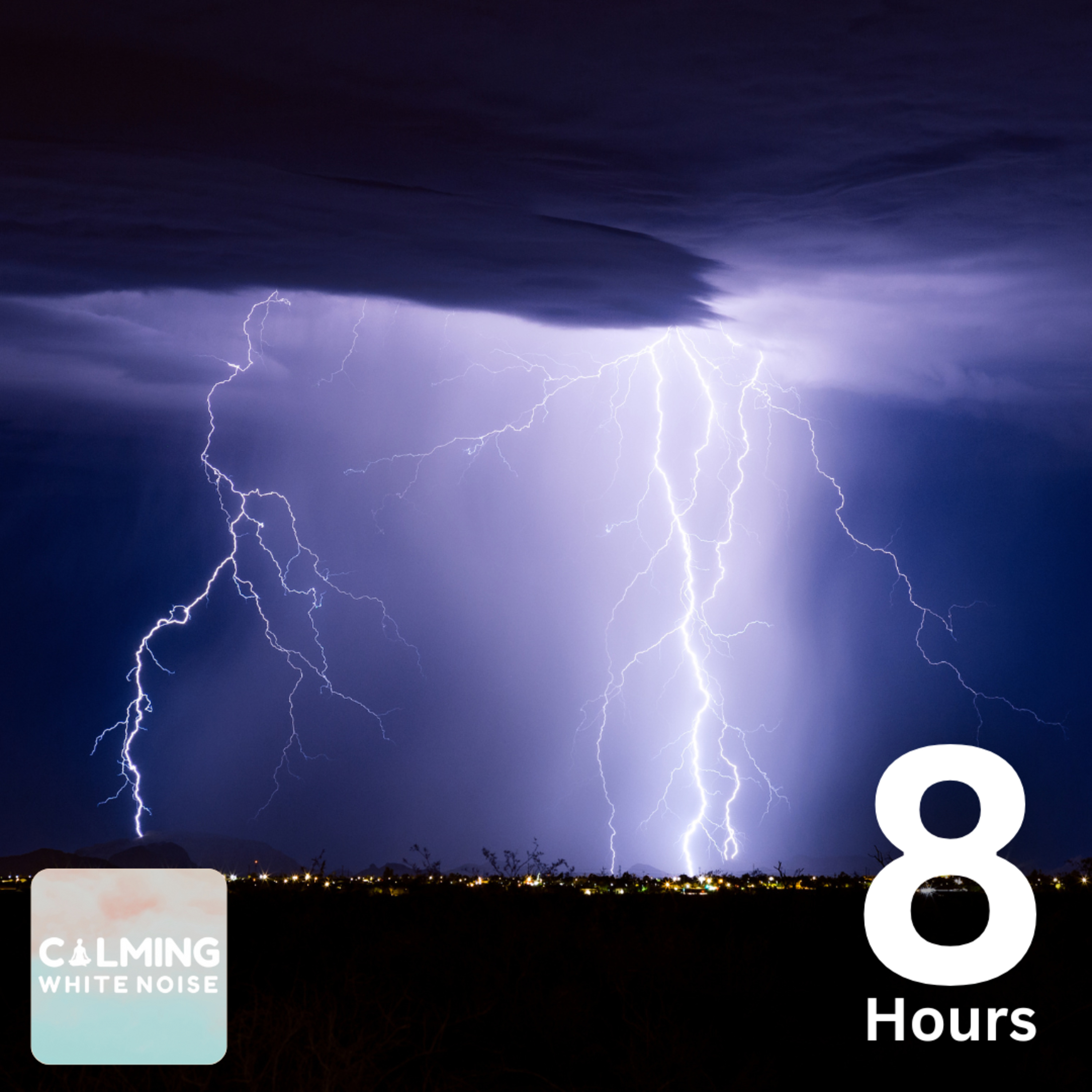 Heavy Thunderstorm Sounds (8 Hours) | Relaxing Rain and Thunder Ambience for Sleep episode artwork