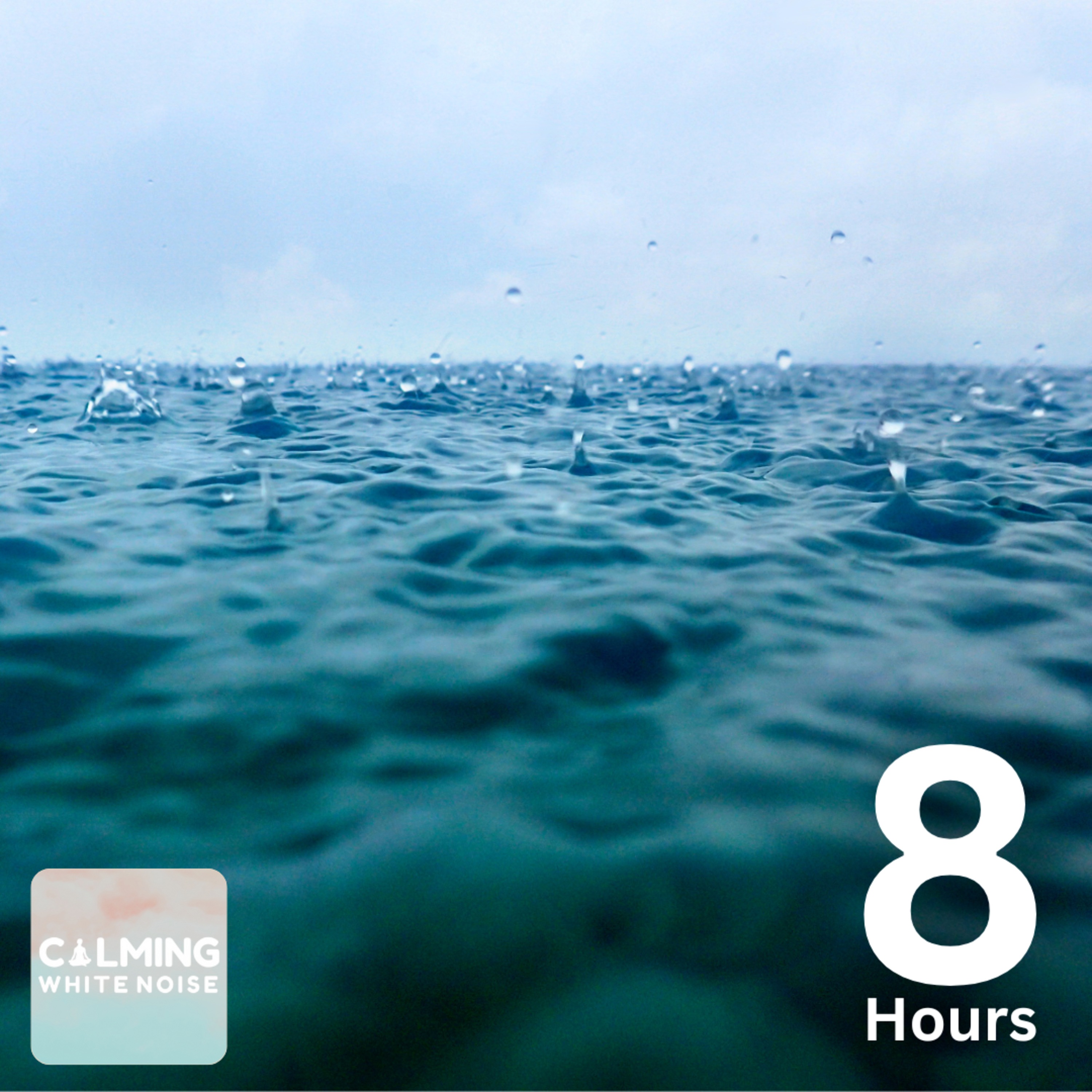 Relaxing Sleep Aid | Ocean Waves and Soft Rain Sounds (8 Hours) episode artwork