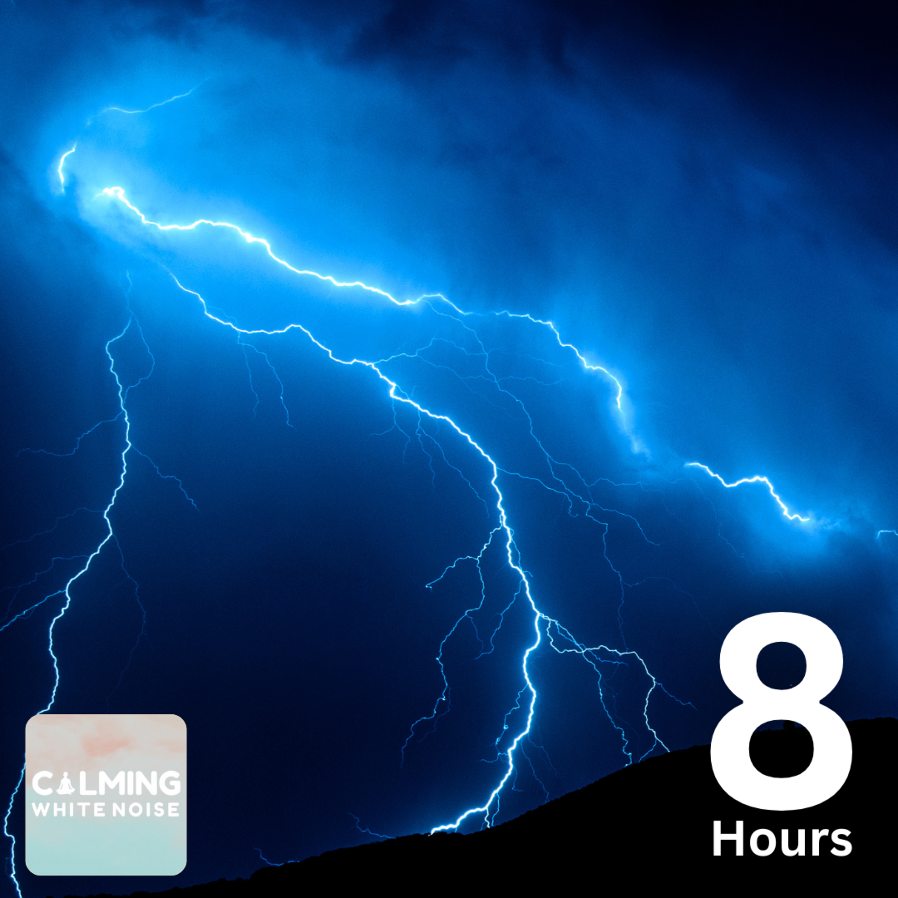 Thunder & Rain Sounds for Sleeping (8 Hours) | Sounds for Deep Sleep and Stress Relief