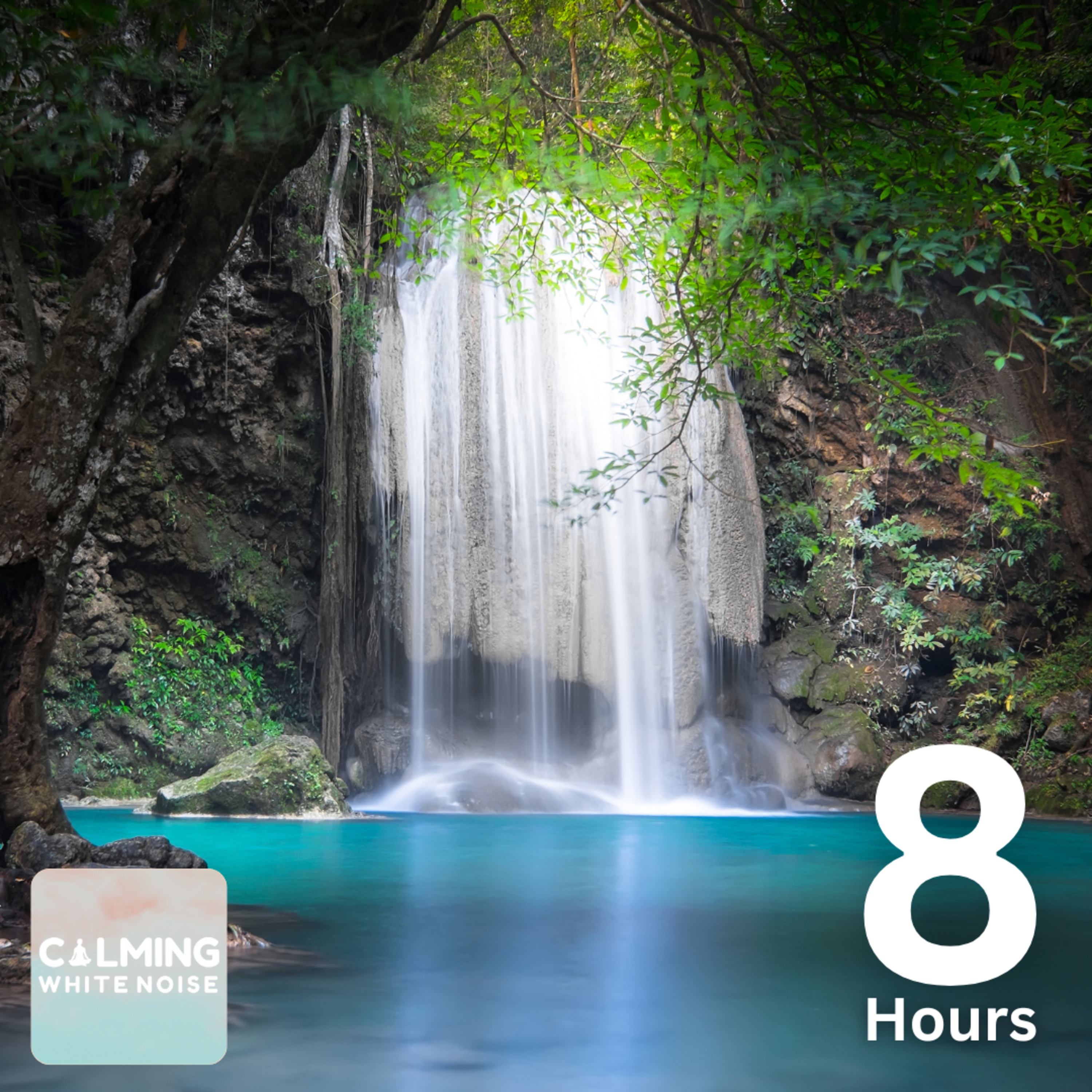 Peaceful Waterfall Sounds (8 Hours) | Relaxing Sounds to Fall Asleep To episode artwork