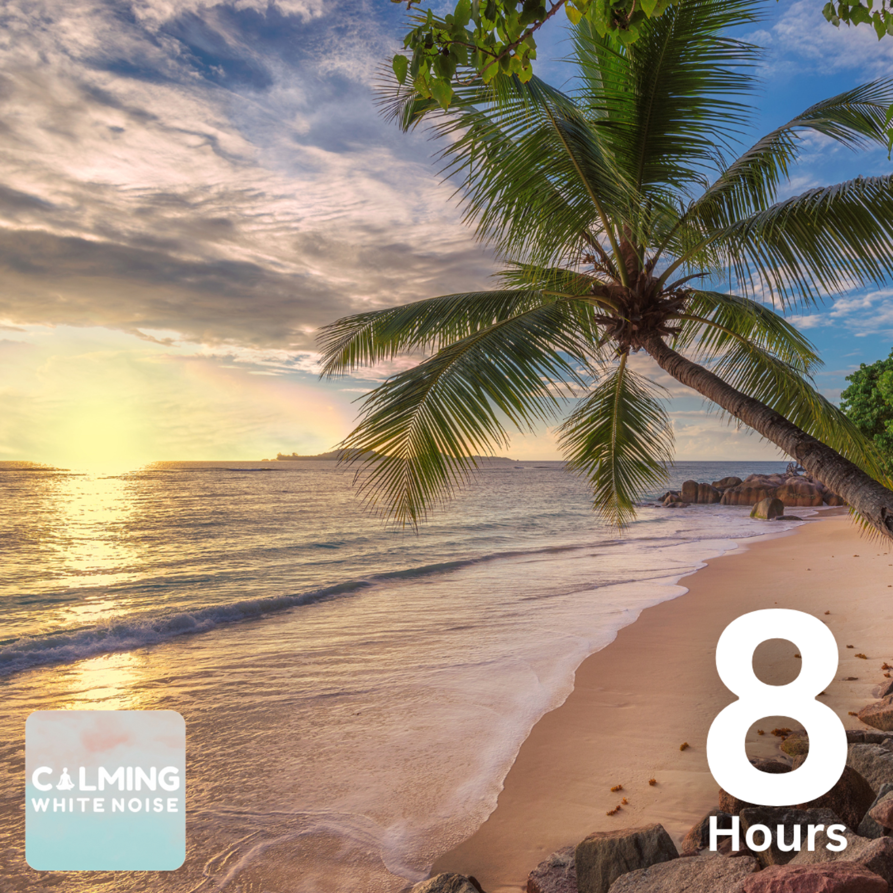 Tropical Beach at Sunset (8 Hours) | Relaxing Sounds for Meditation and Stress Relief episode artwork