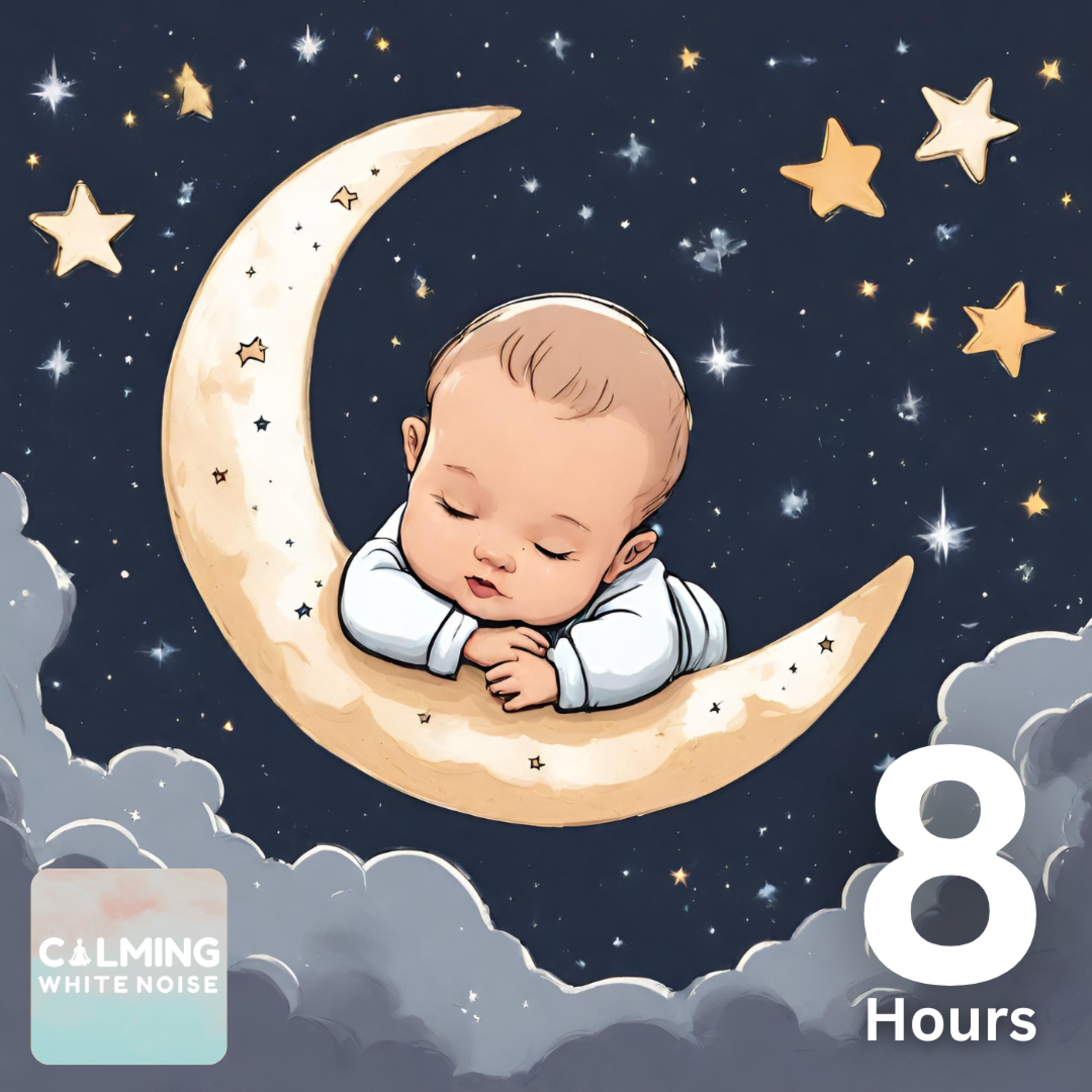 Sound of White Noise | Baby Sleep Sounds (8 Hours)