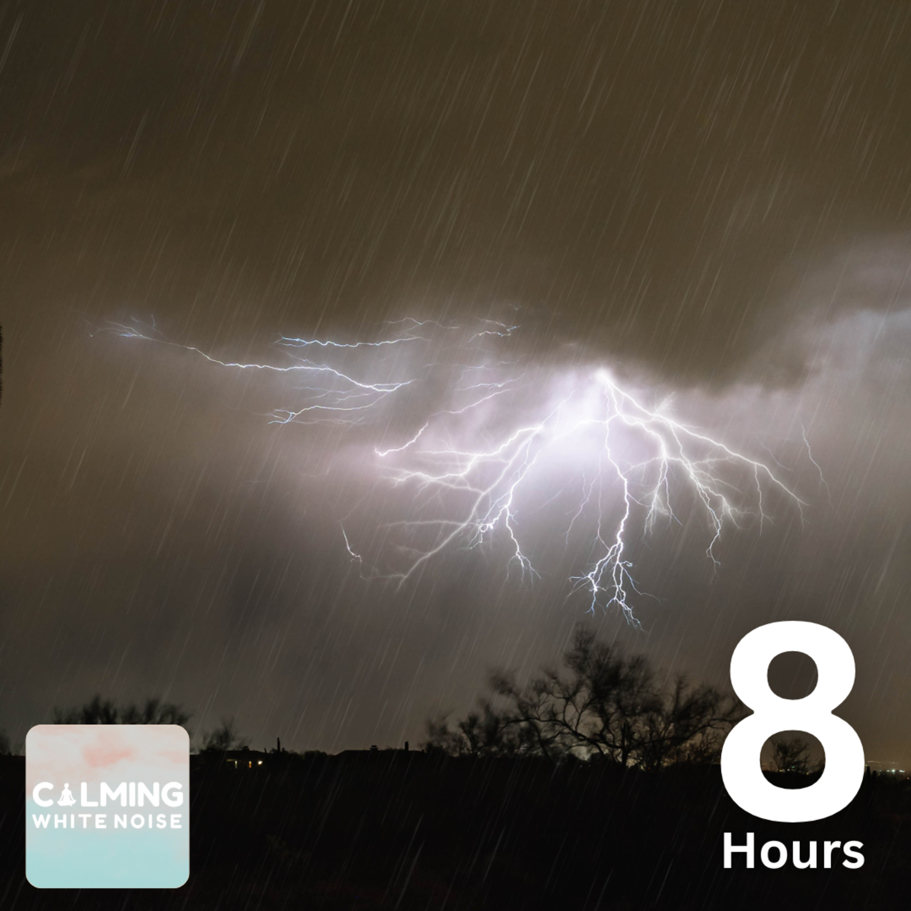 Desert Thunder and Rain Sounds for Sleeping (8 Hours) | Relaxing Thunderstorm Ambience episode artwork