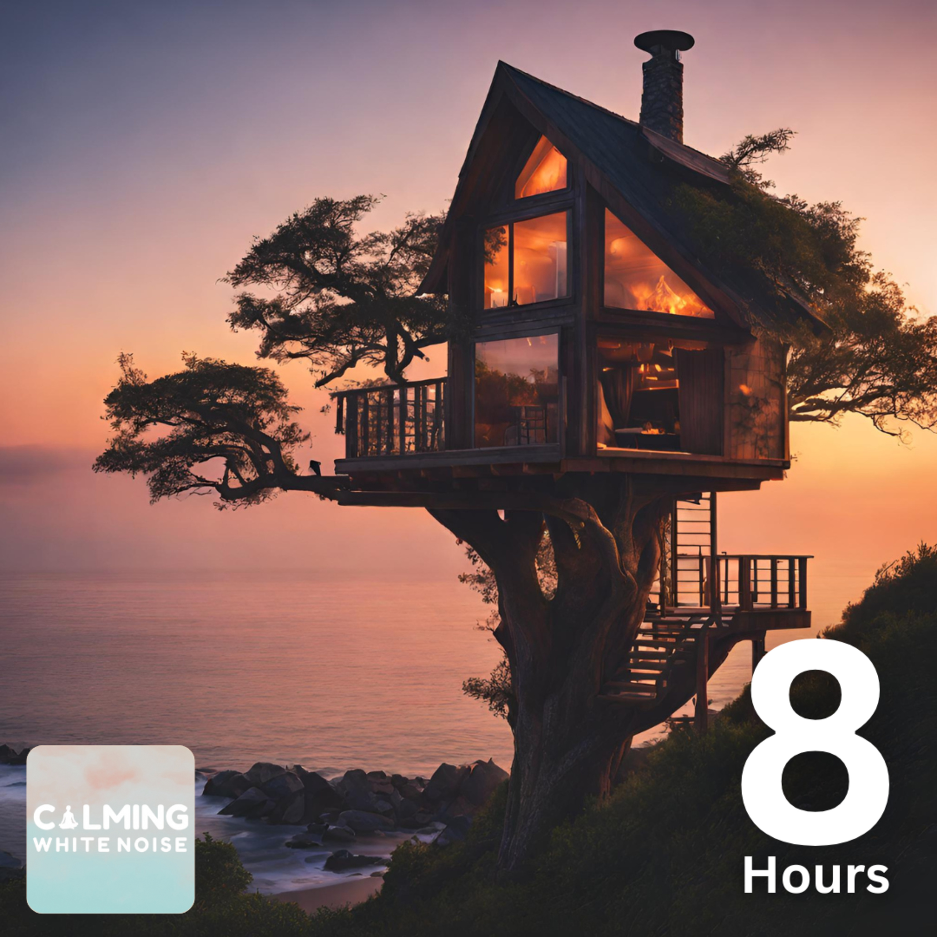 Cozy Study Nook by the Sea | Relaxing Treehouse Ambience for Focus & Concentration episode artwork