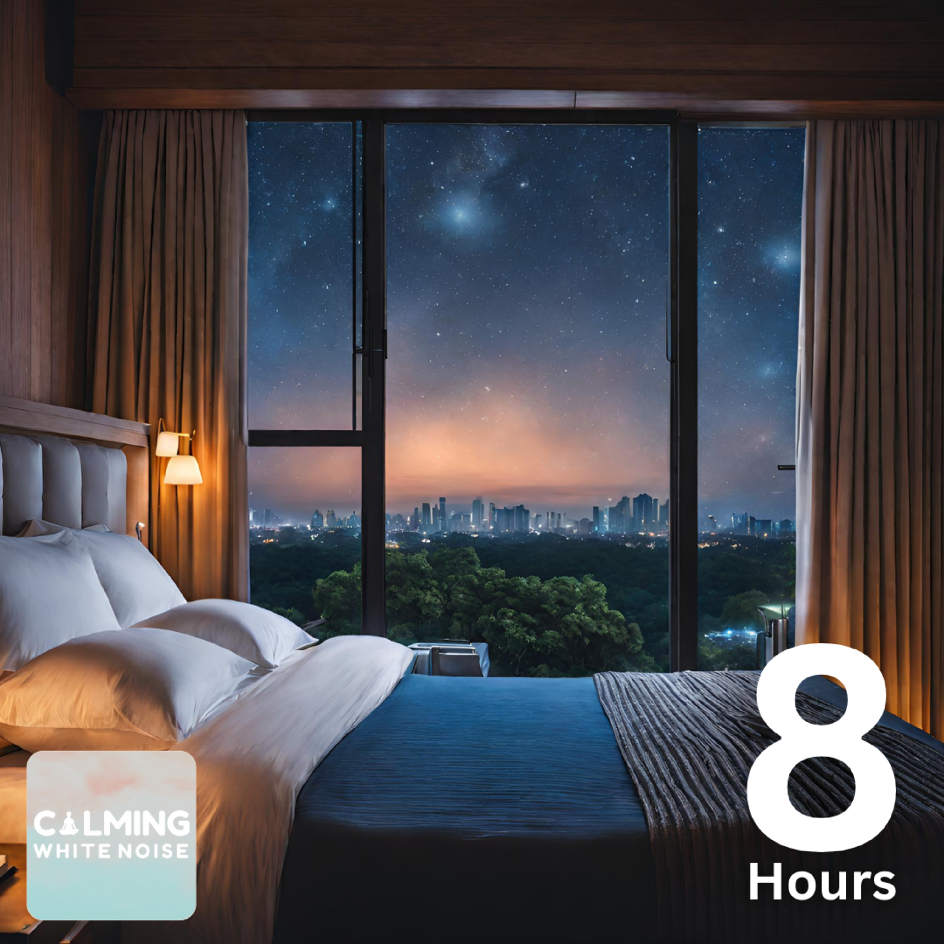 Relaxing Air Conditioner White Noise | 8 Hours of Soothing Sounds for Peaceful Sleep and Study