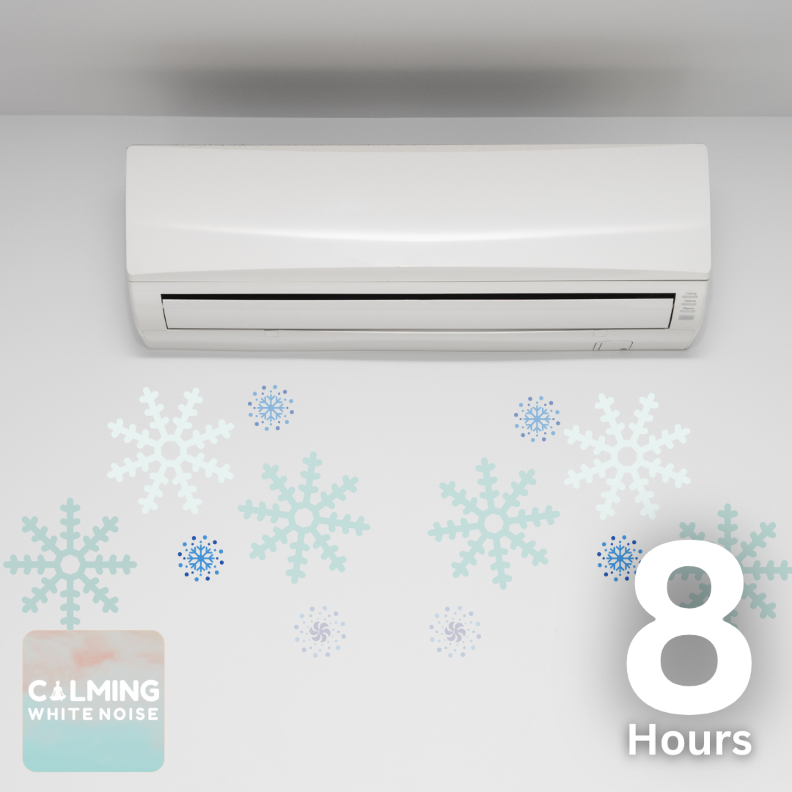 Soothing Air Conditioner Hum | Deep Sleep White Noise (8 Hours)