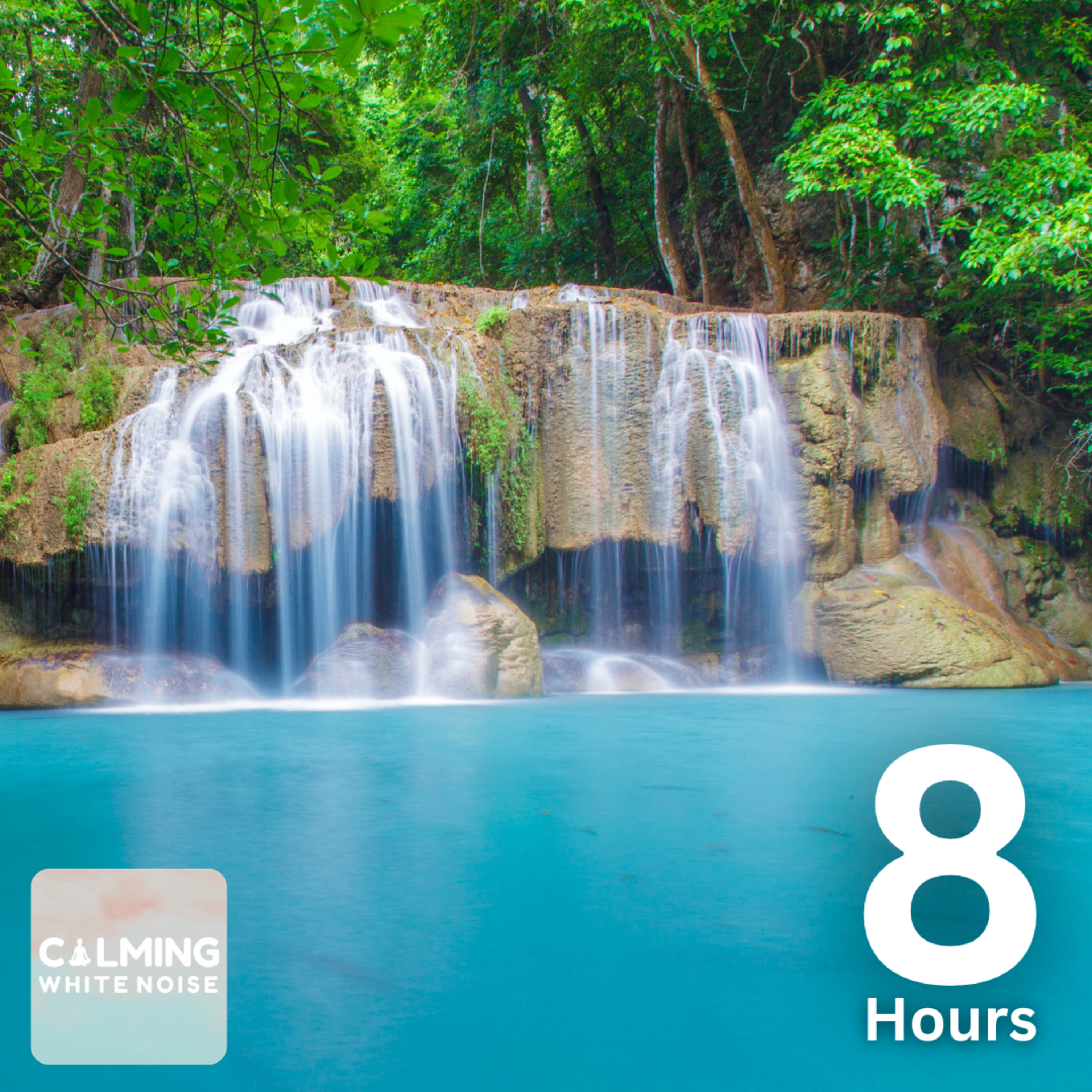 Relaxing Waterfall Noise (8 Hours) | Ambient Sounds to Help with Sleeping or Studying episode artwork