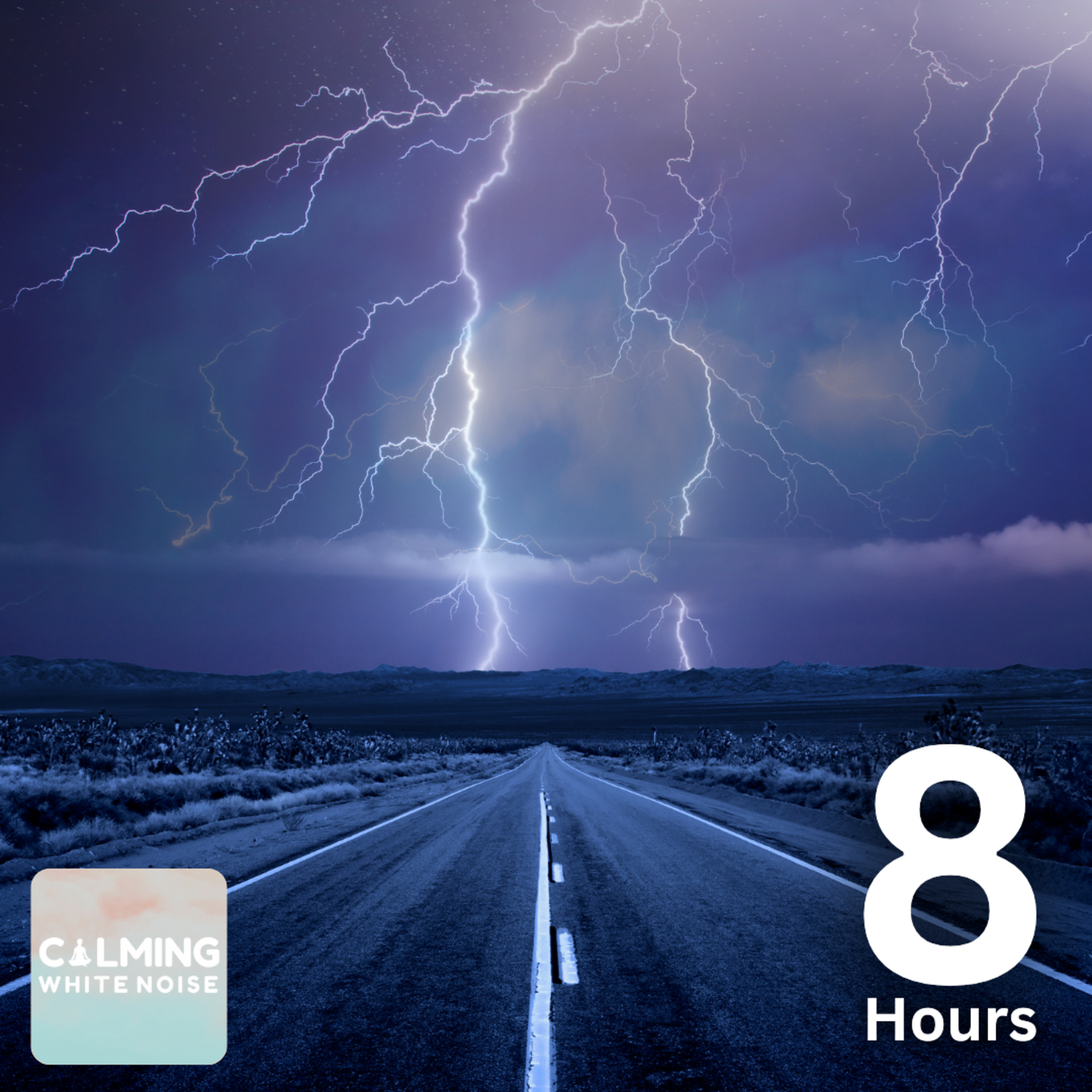 Stormy Car Ride with Rain and Thunder Sounds for Sleeping (8 Hours)